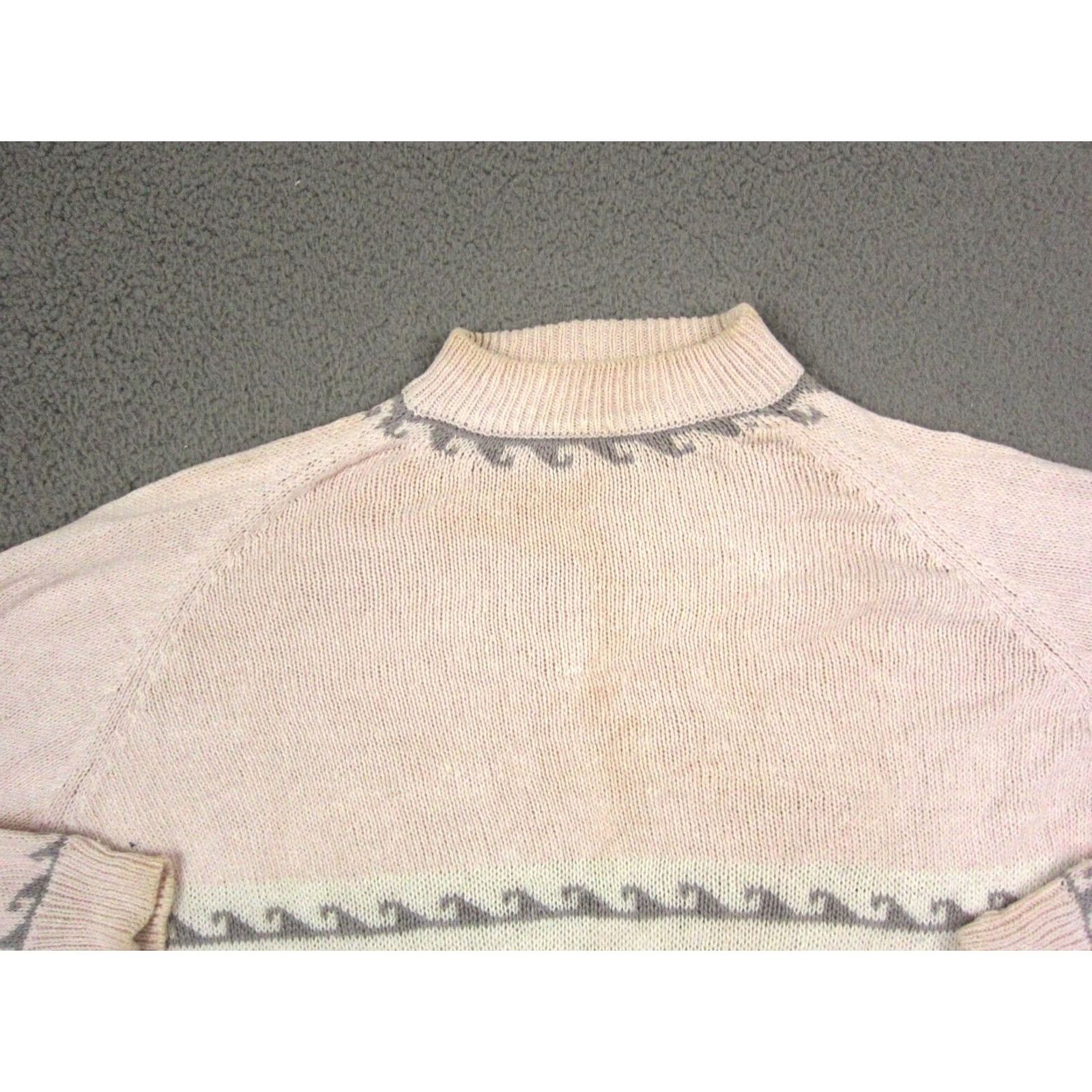 Vintage VINTAGE Sportables Sweater Womens 1X Plus Pink Turtleneck Pullover 90s Ladies Boys? Girls? Size XXL / US 16-18 / IT 52-54 - 2 Thumbnail