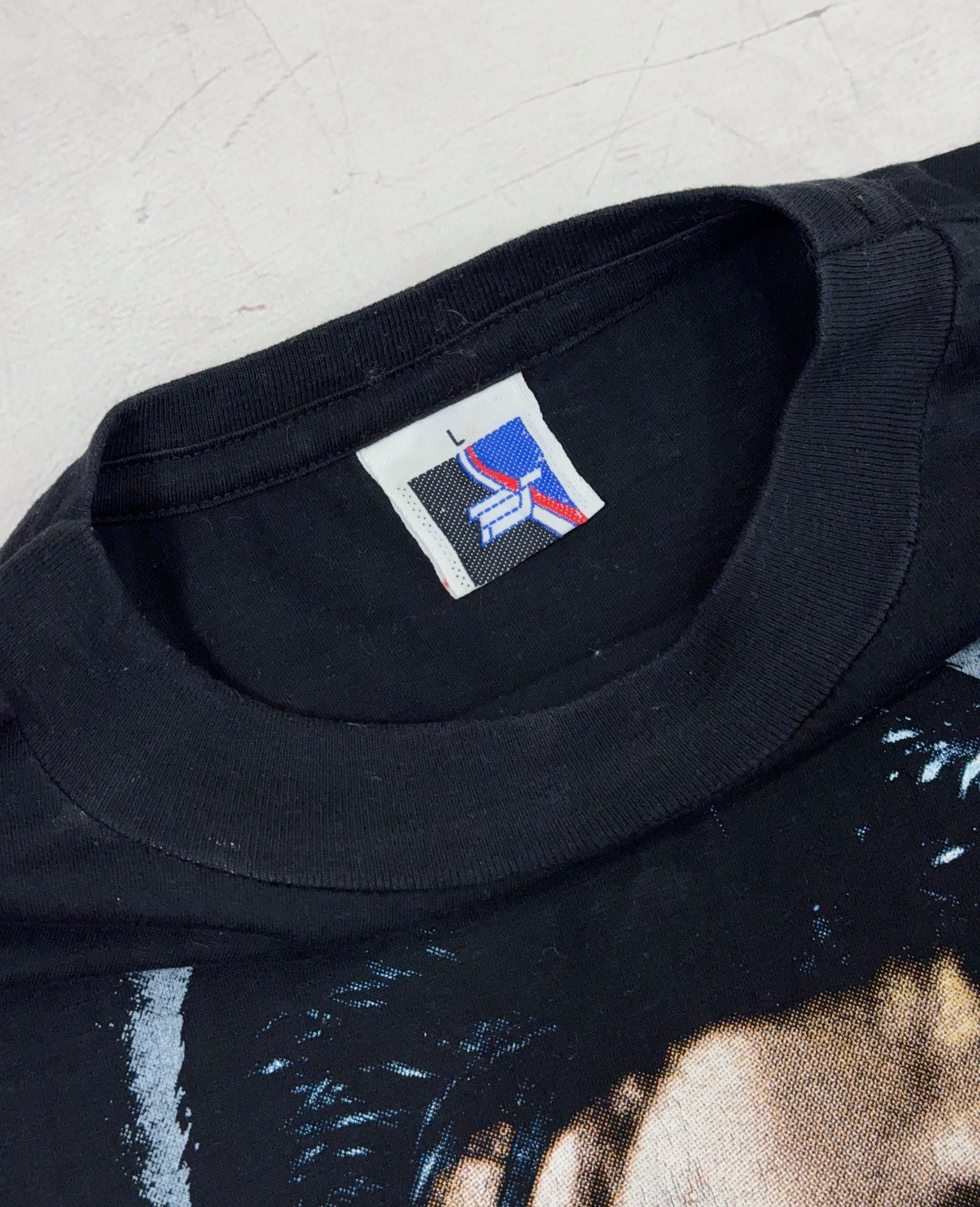Vintage Vintage ROCH VOISINE T-Shirt Music Big Printed Logo Size US L / EU 52-54 / 3 - 7 Thumbnail
