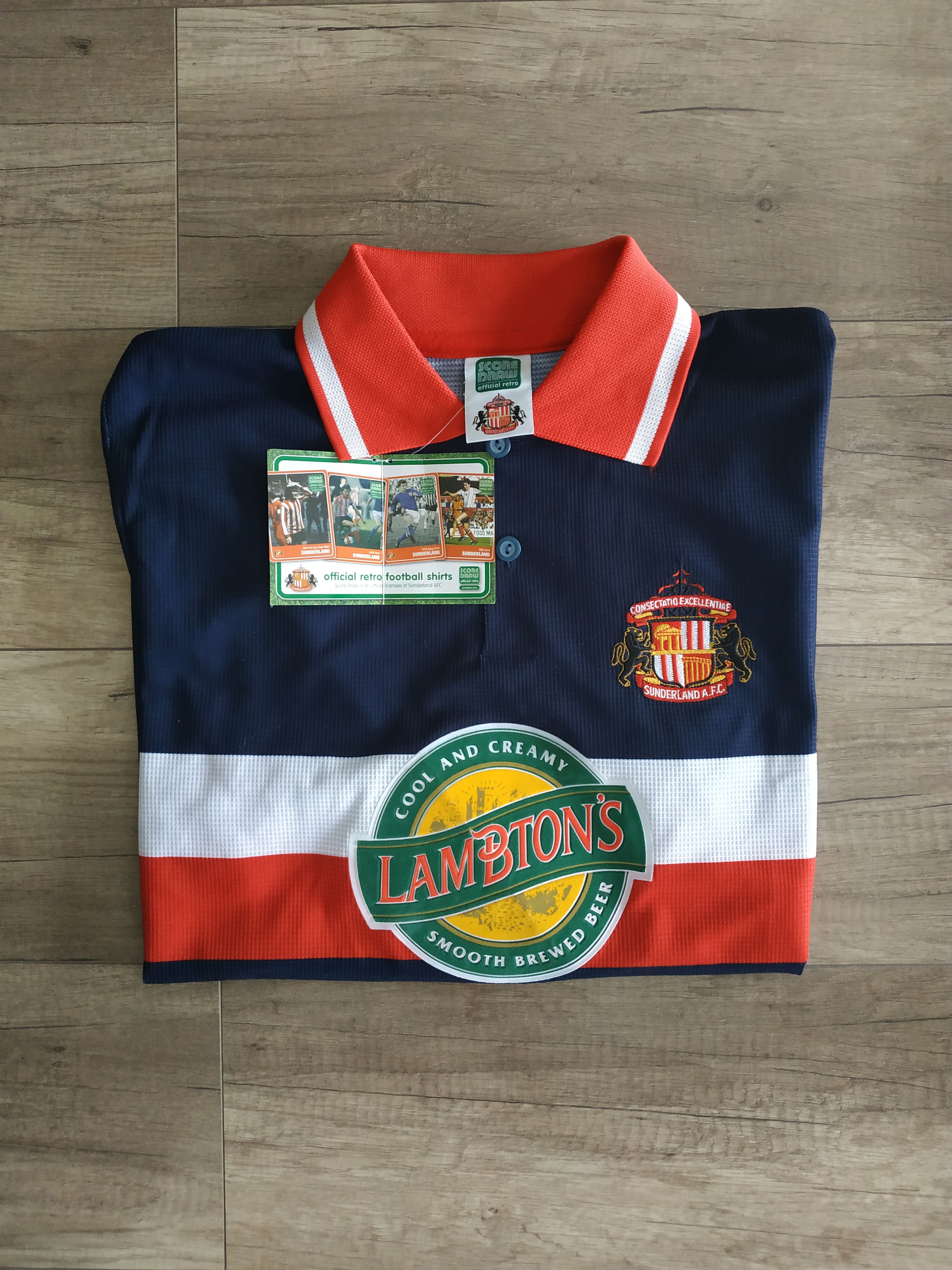 Other Score Draw Sunderland 1998-99 3rd T-shirt, s. LARGE Size US L / EU 52-54 / 3 - 4 Thumbnail