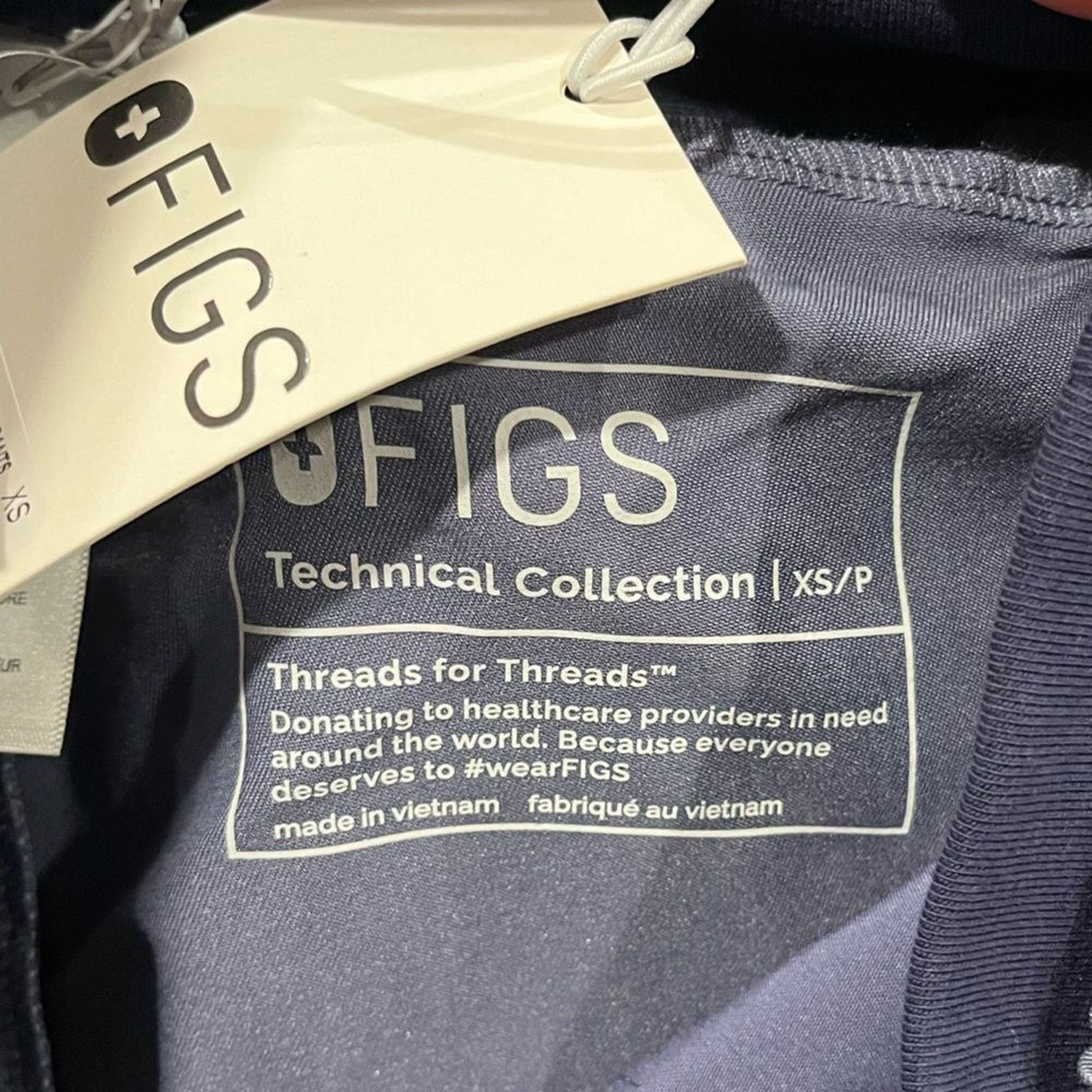 Vintage NWT Figs Mari Skinny Jogger Scrub Pants Drawstring XS Size 24" / US 00 / IT 34 - 7 Thumbnail