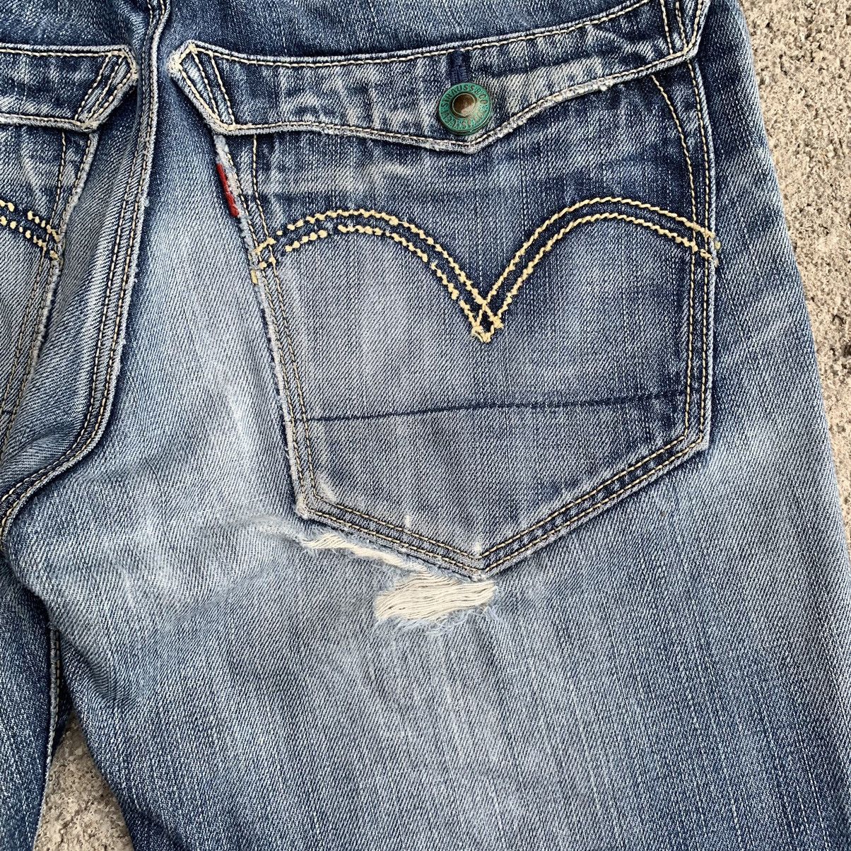 Levi's Vintage Y2K Levis Classic 502 Stitched Distressed Denim W29 Size US 29 - 18 Thumbnail