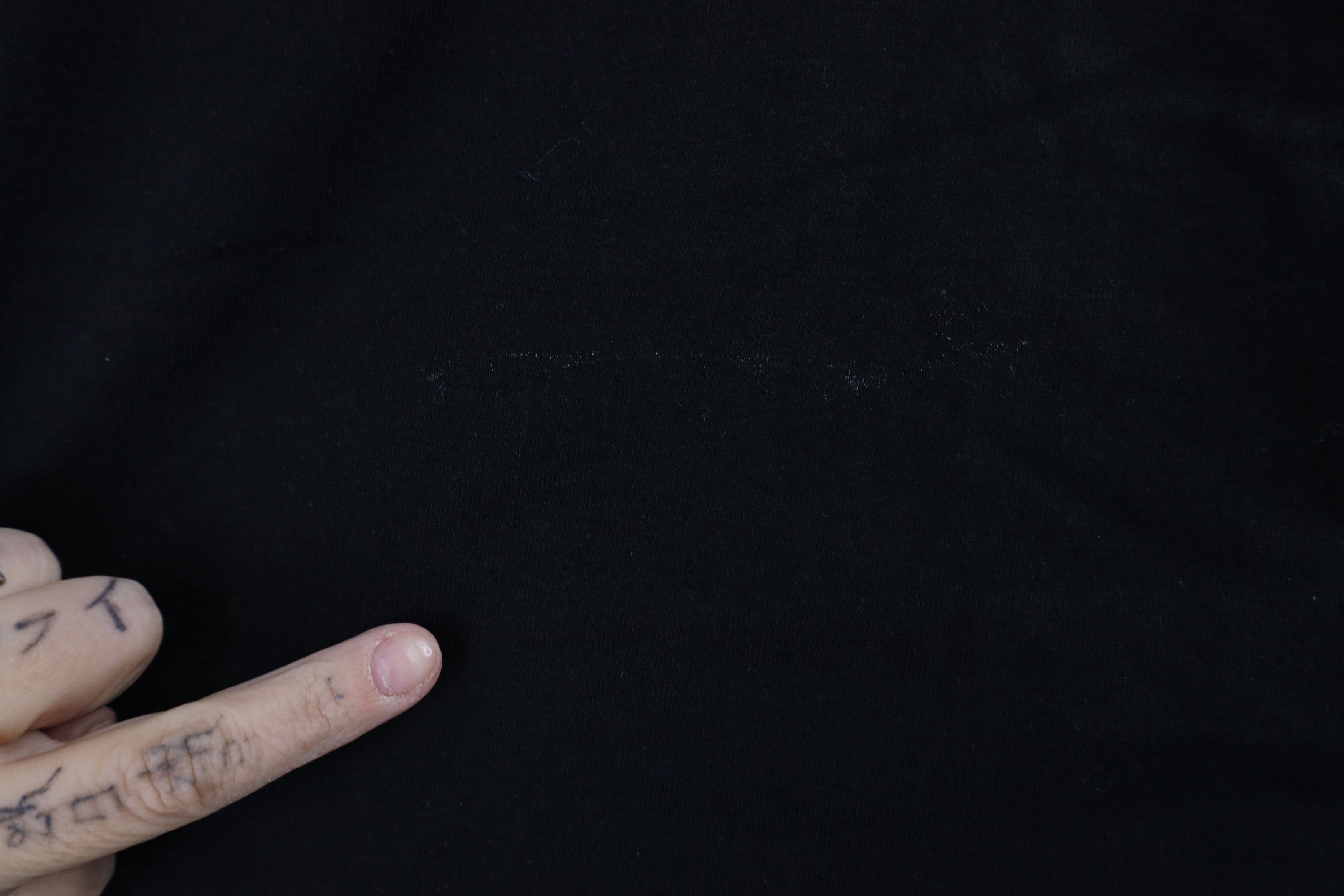 Vintage Vintage 90s Streetwear Long Sleeve T-Shirt Black Cotton Size US L / EU 52-54 / 3 - 5 Thumbnail