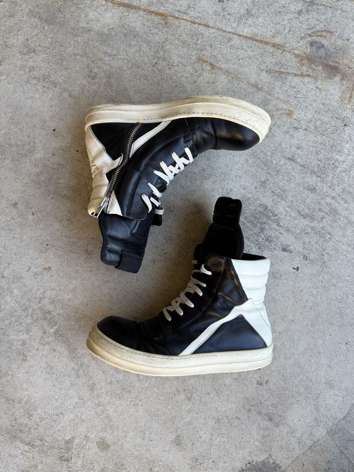 Rick Owens Rick Owens Geobasket Milk and White 2010s Size US 9.5 / EU 42-43 - 1 Thumbnail