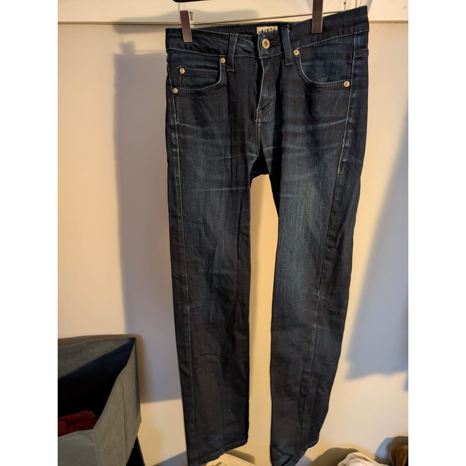 Naked & Famous Skinny Guy - Midnight Power Stretch (29) Size US 29 - 2 Thumbnail