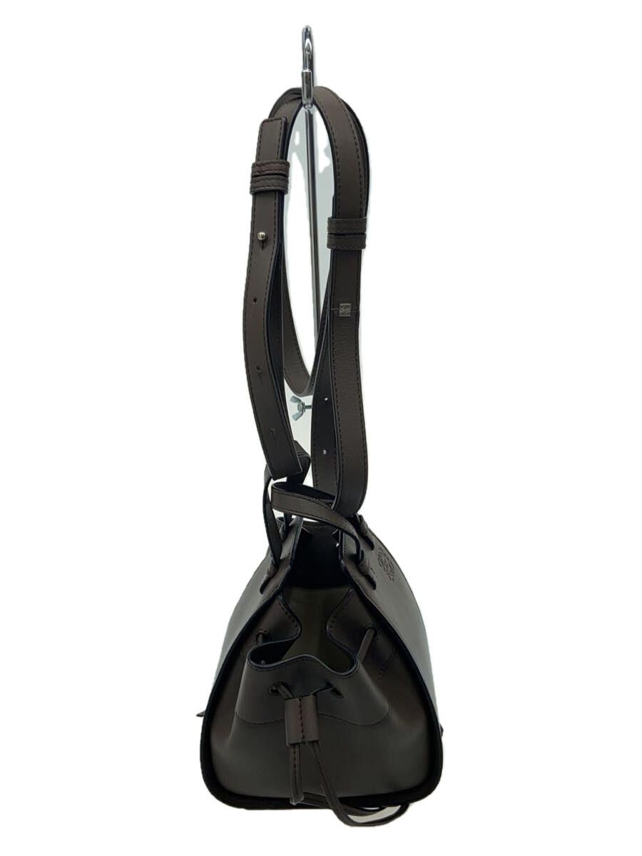image of Loewe Shoulder Bag Leather Hammock Mini 2Way Gray in Grey, Women's