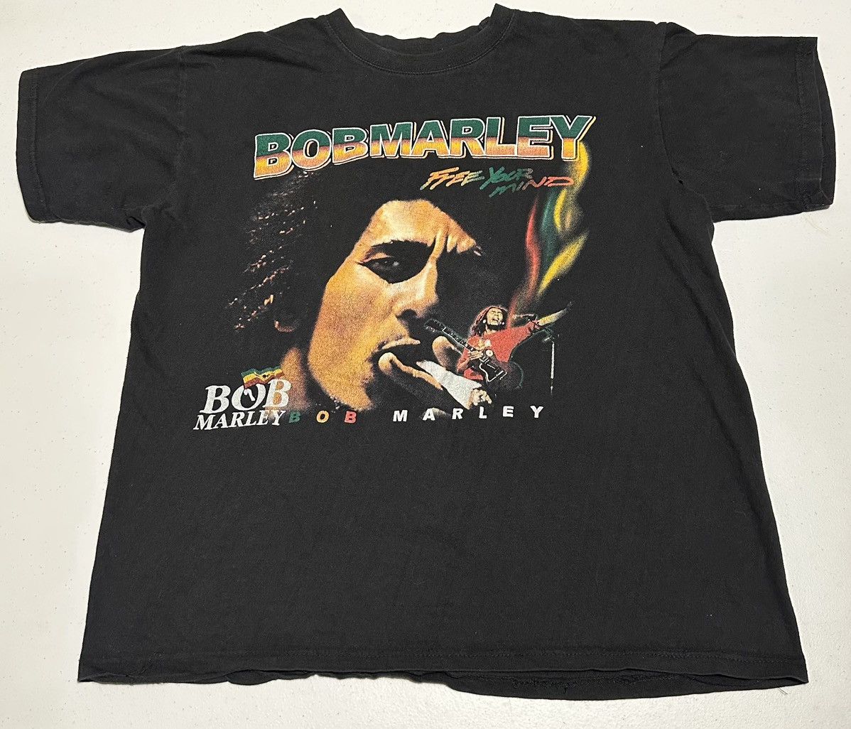 Rap Tees Vintage 90s Bob Marley Rap Tee Size US L / EU 52-54 / 3 - 1 Thumbnail