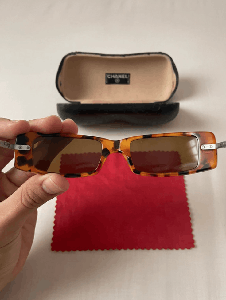 Chanel Chanel Sunglasses Iconic rare CC Vintage 4017 Size ONE SIZE - 5 Thumbnail