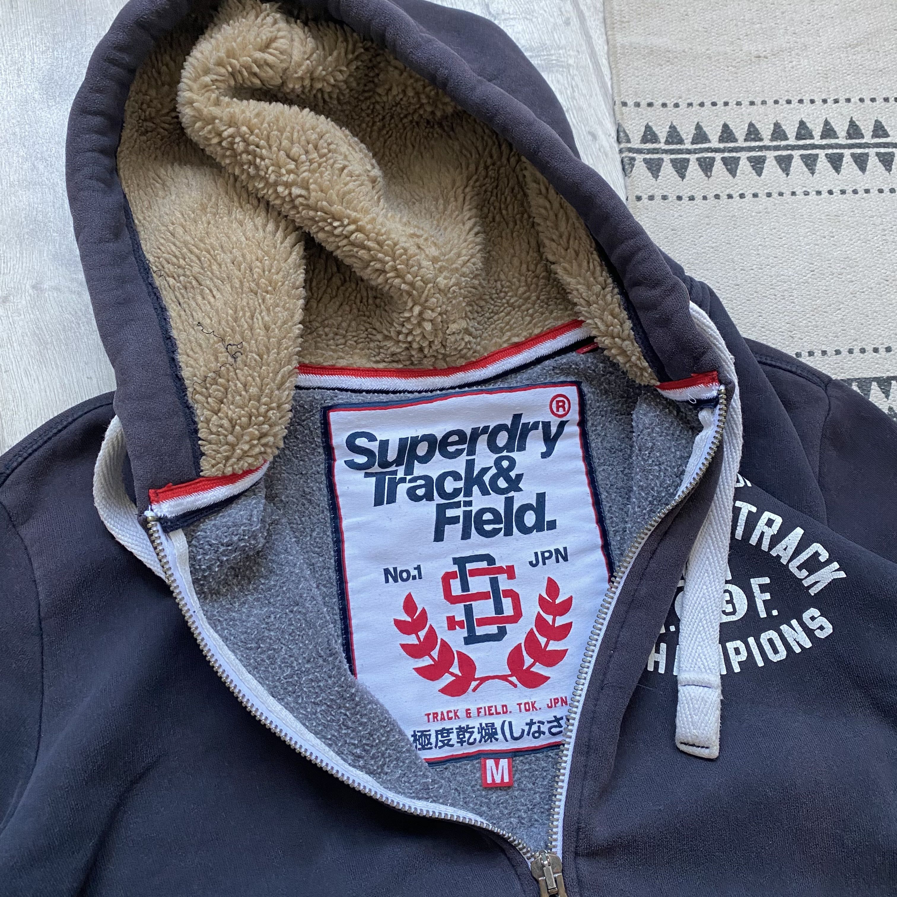 Abercrombie & Fitch Thrashed Vintage Faux Fur hoodie Abercrombie Fitch style Size US M / EU 48-50 / 2 - 10 Thumbnail