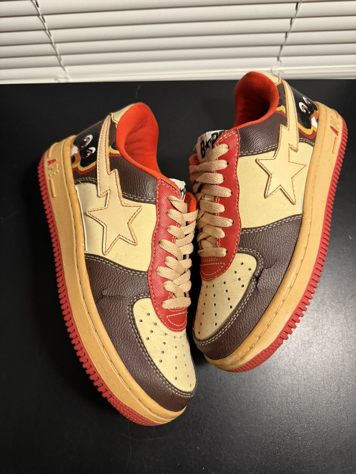 Bape Bapesta College Dropout Kanye Size 6.5 Size US 6.5 / EU 39-40 - 22 Thumbnail