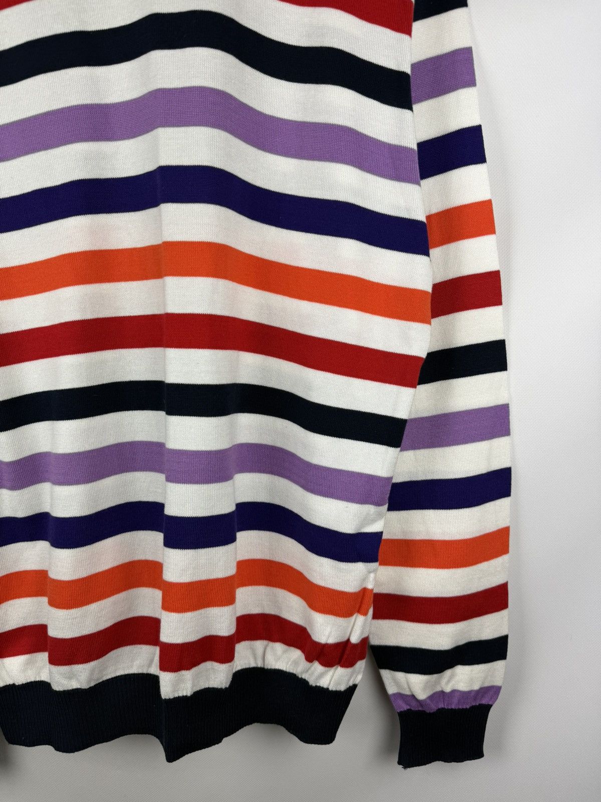 Paul & Shark Paul & Shark Men’s Striped Knitted Crewneck Sweater Pullover Size US XXL / EU 58 / 5 - 19 Thumbnail