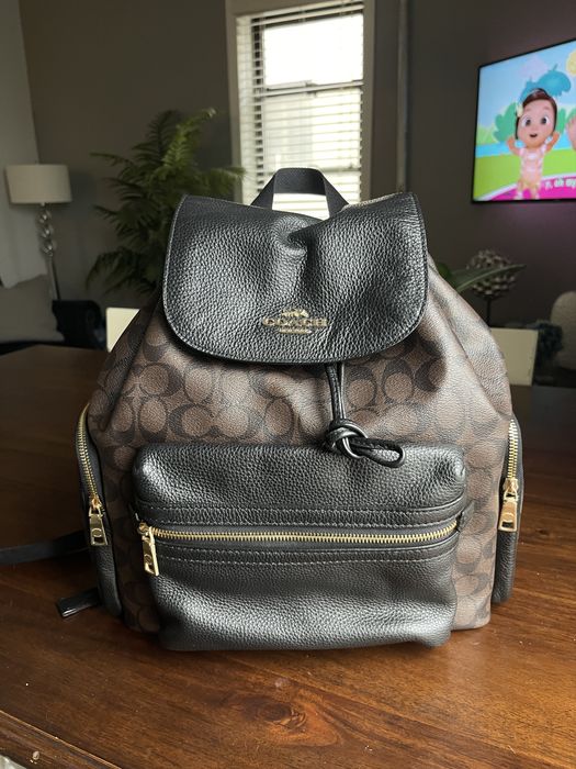 Coach baby backpack women's hot sale