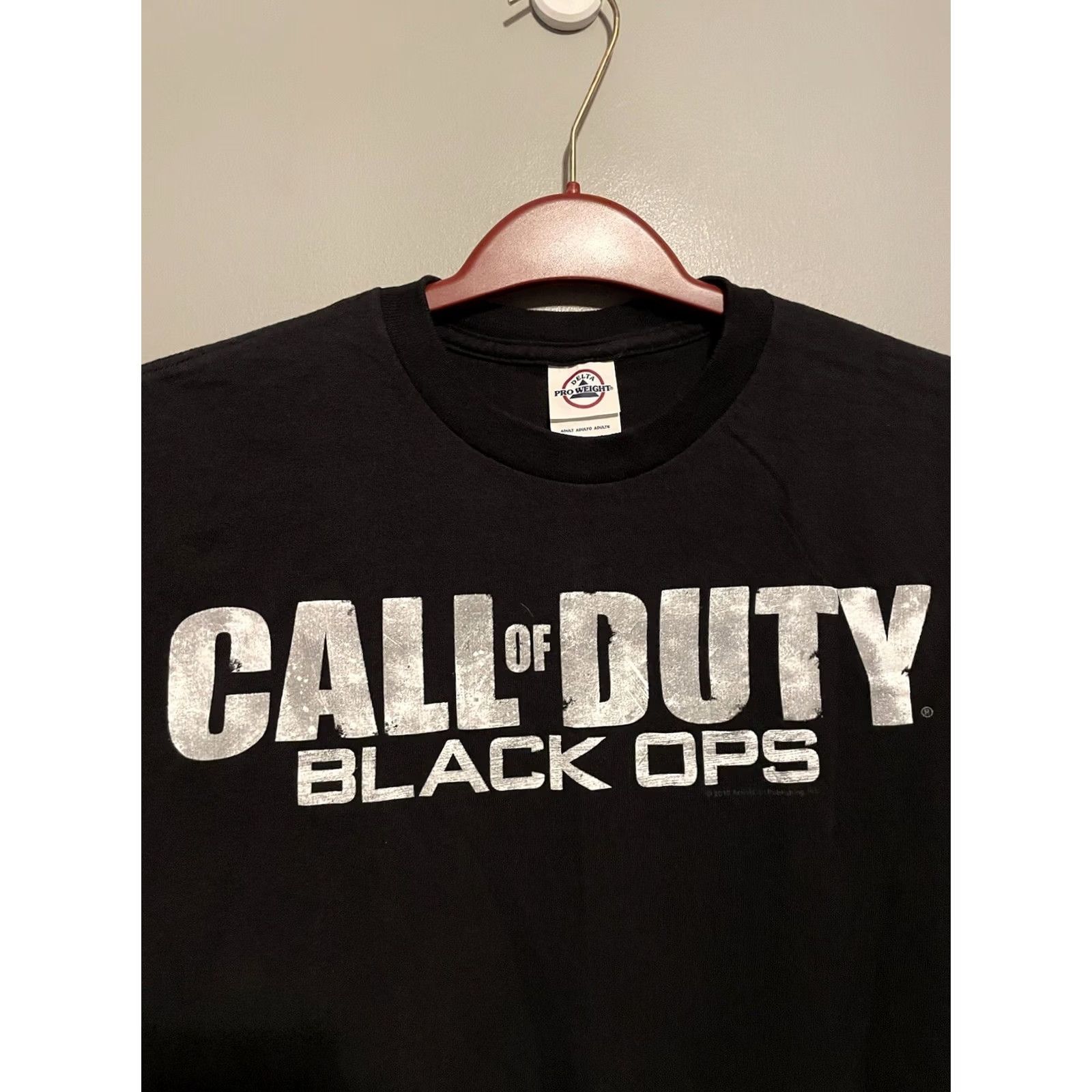 Vintage Call Of Duty Black Ops Activision T-Shirt Women’s M Black Short Sleeve 100% Cotton Size M / US 6-8 / IT 42-44 - 2 Thumbnail