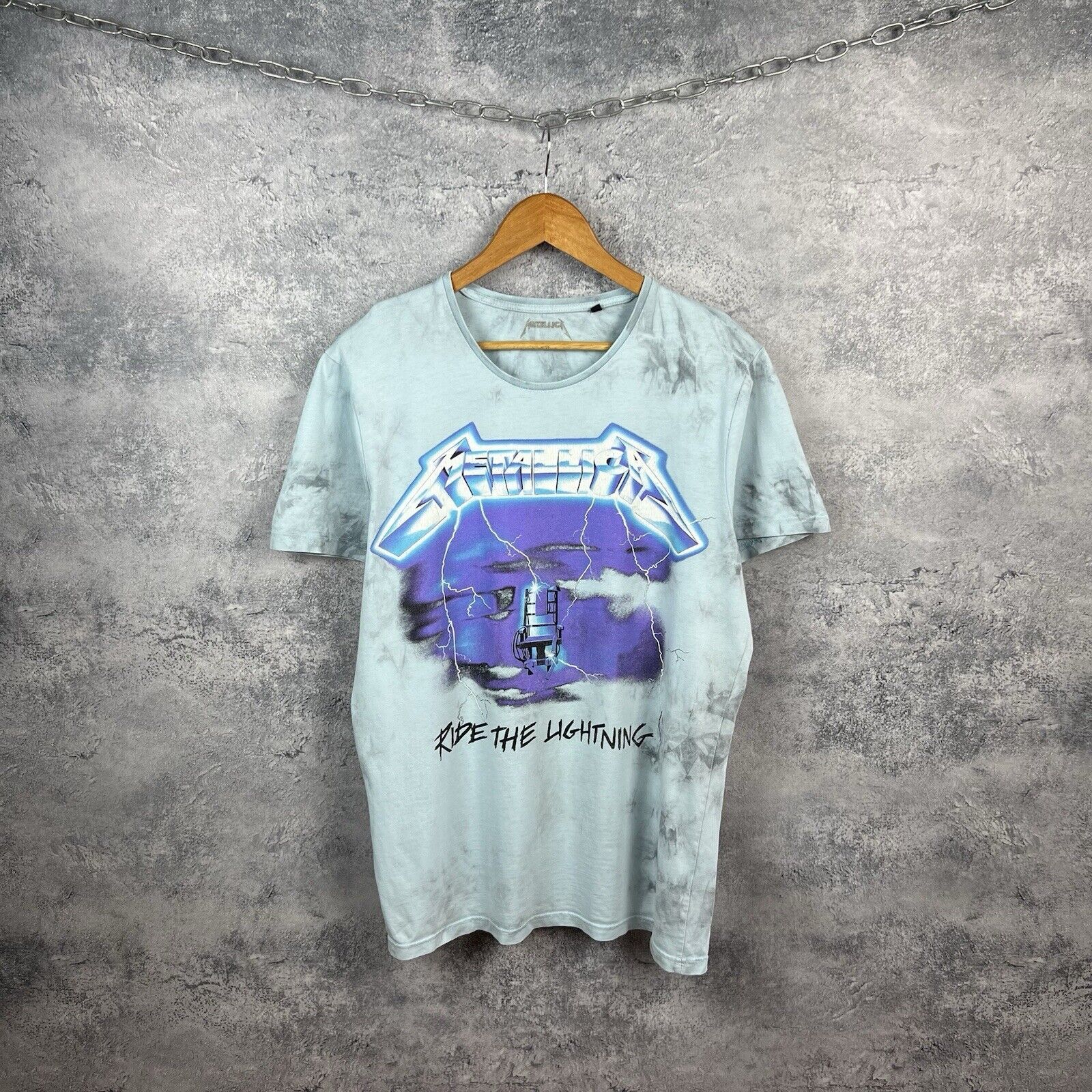 Metallica Metallica Ride The Lightning Tee Men's Size L Short Sleeve Size US L / EU 52-54 / 3 - 1 Thumbnail