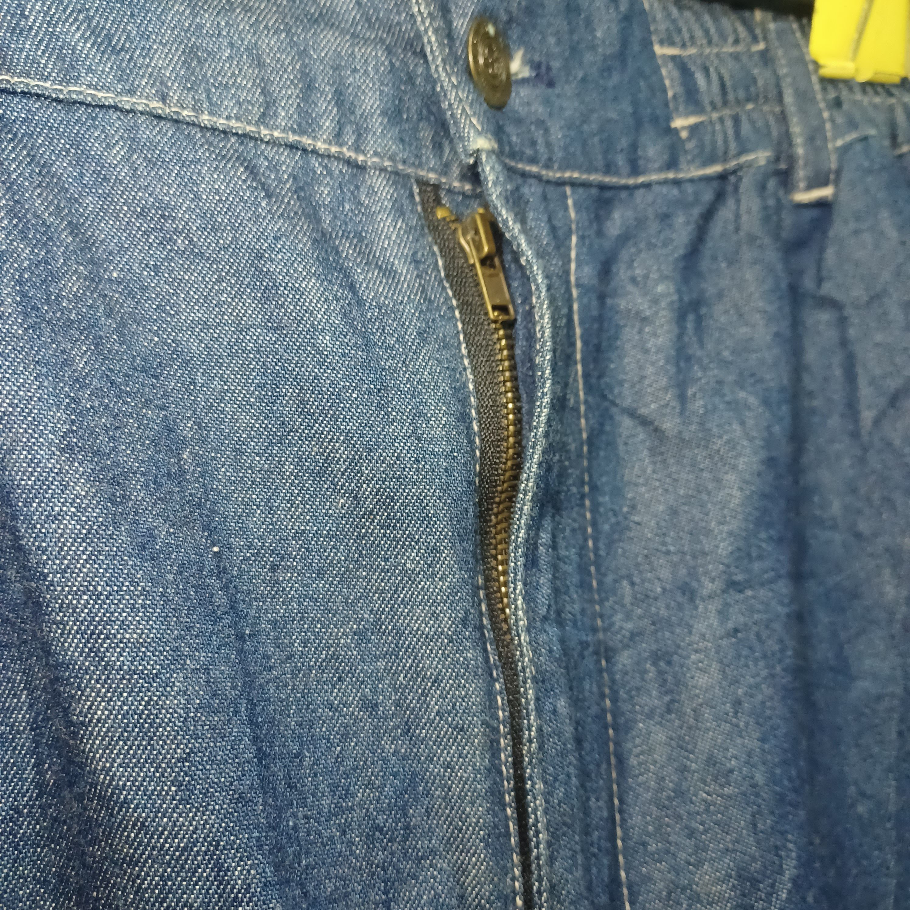 Kansai Yamamoto DRAGON FLY KANSAI MAN LOOSE BAGGY DENIM PANTS Size US 31 - 4 Thumbnail
