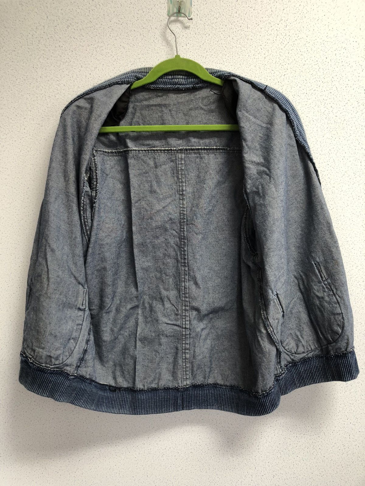 Vintage Unbranded Nice Designed Denim Jacket Size US L / EU 52-54 / 3 - 14 Thumbnail