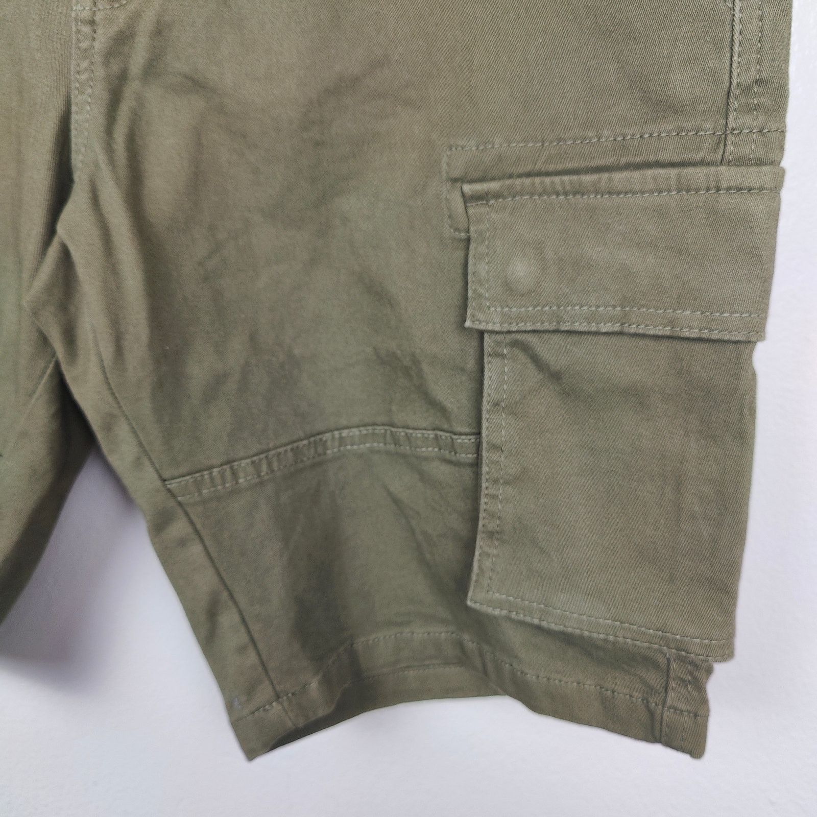 ONLY & SONS Only & Sons Onscam Stage Cargo Shorts Mens Large Olive Size US 34 / EU 50 - 4 Thumbnail