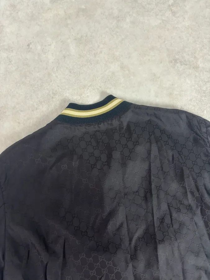 Gucci 2000s Gucci Black Monogrammed Light Windbreaker Jacket Size US M / EU 48-50 / 2 - 6 Thumbnail