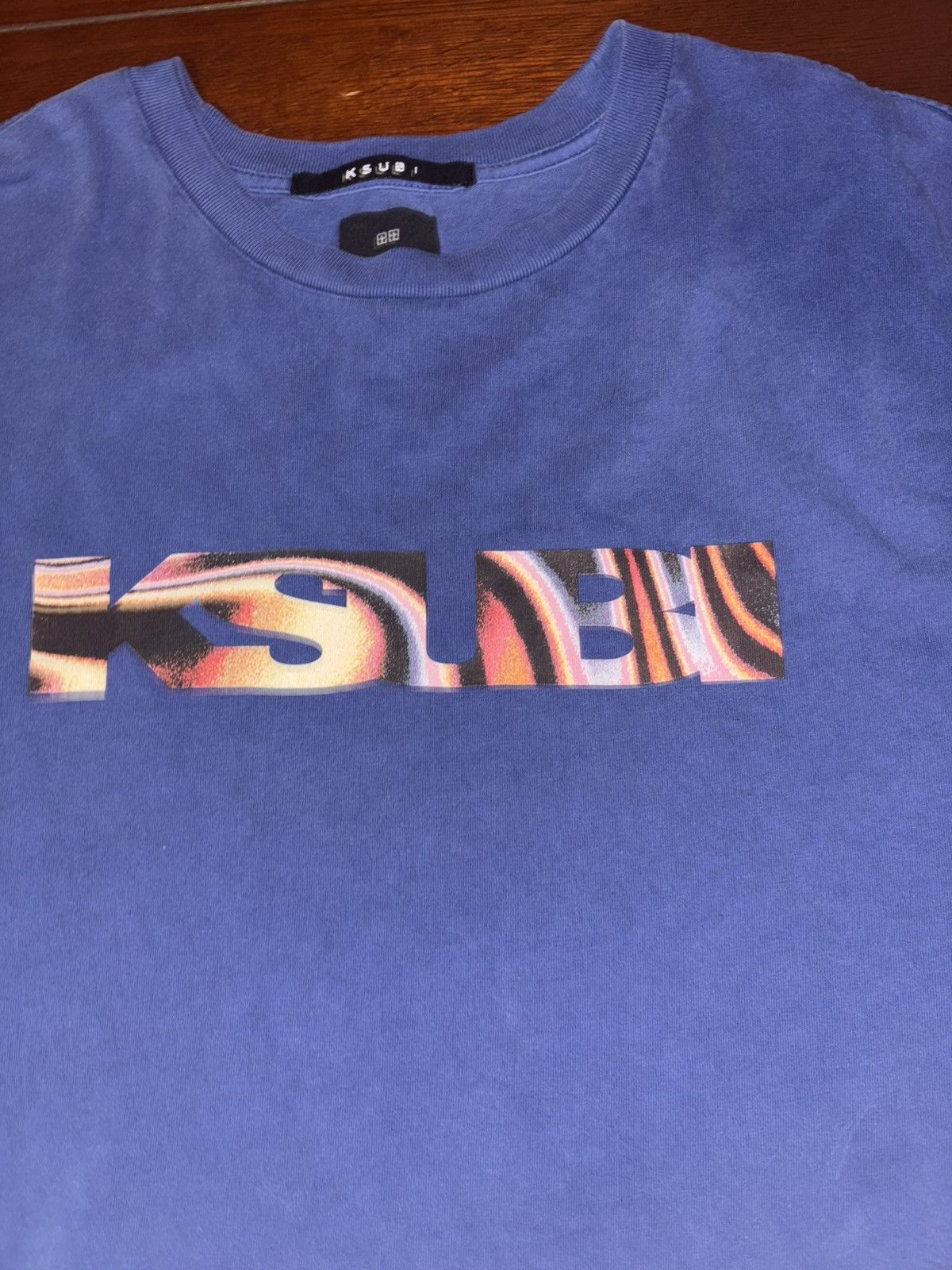 Ksubi Blue ksubi t-shirt with ksubi logo printed on the front Size US M / EU 48-50 / 2 - 4 Thumbnail