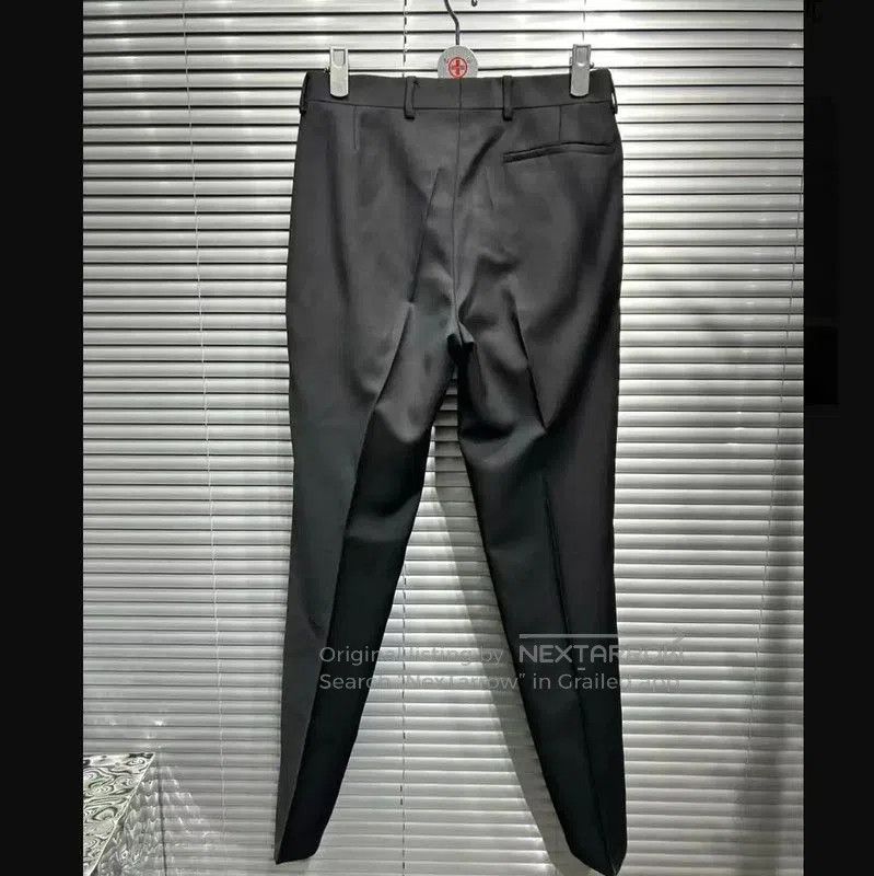 Other Dior Black Wool Blend Casual Trousers . Size US 26 / EU 42 - 2 Thumbnail