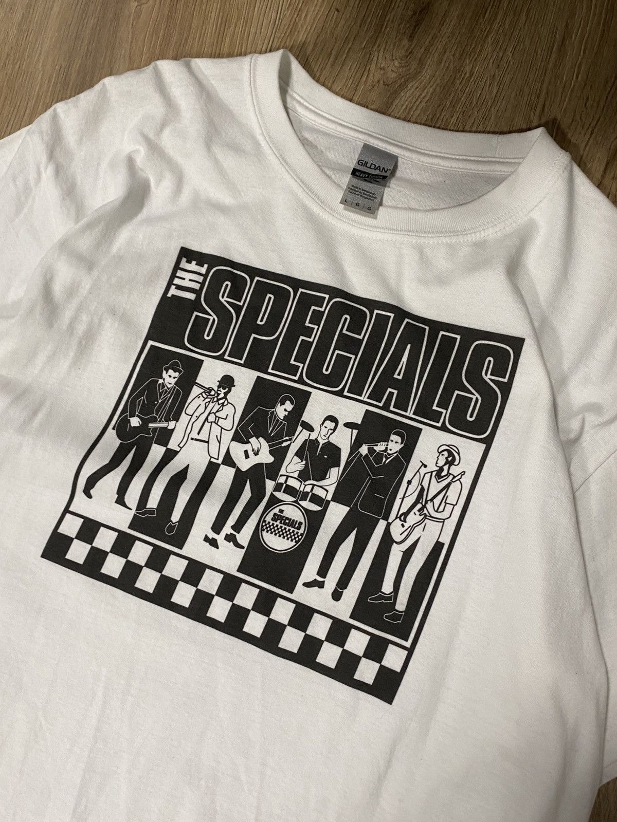 Band Tees The Specials White T shirt Size: L Size US L / EU 52-54 / 3 - 2 Thumbnail
