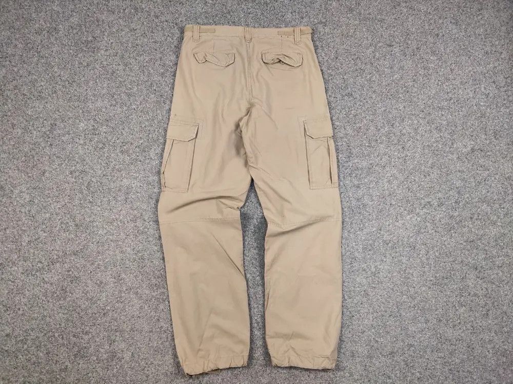 Japanese Brand Vintage 90's Military Ripstop Japan Beige Cargo Pants Size US 32 / EU 48 - 6 Thumbnail