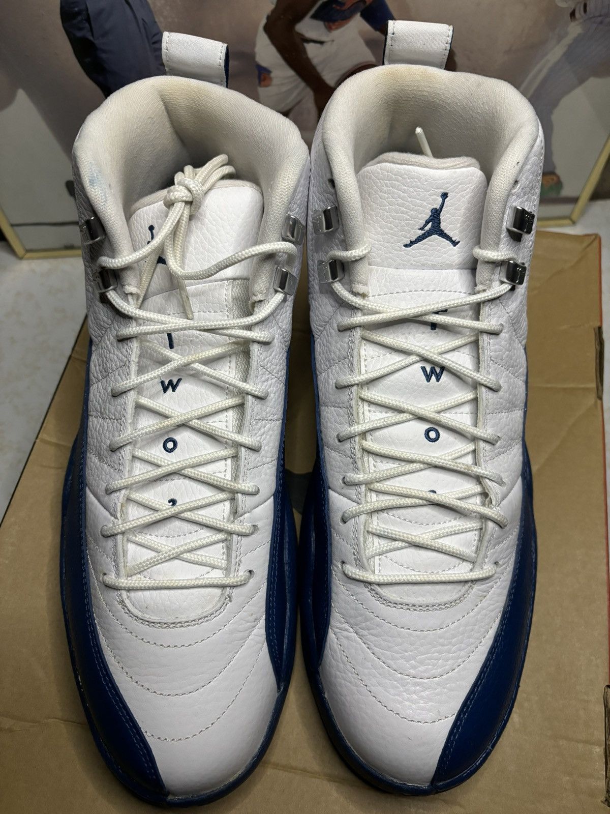 Jordan Brand Jordan Retro 12 ‘French blue’ Size US 12 / EU 45 - 2 Thumbnail