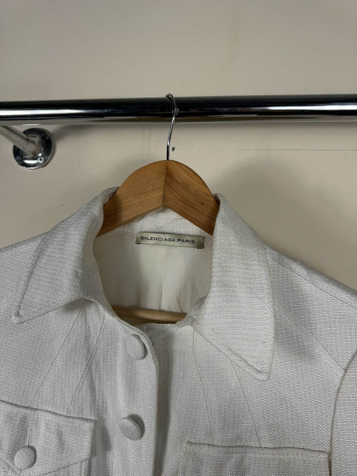 Balenciaga Balenciaga Paris Vintage Blazer Size S / US 4 / IT 40 - 3 Thumbnail