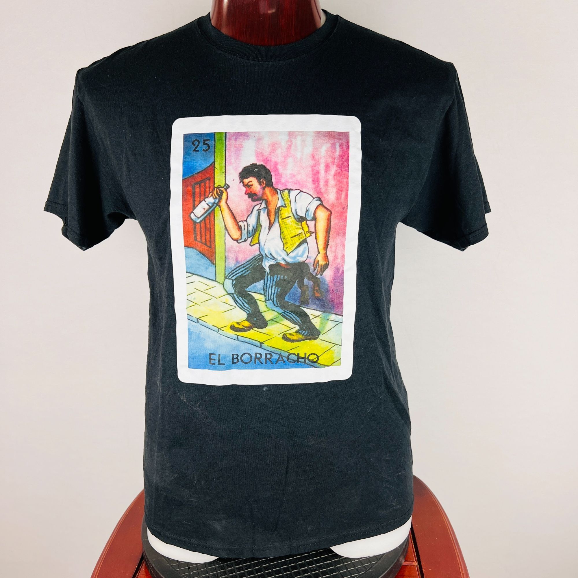 Other El Borracho Drunk L T-Shirt Shirt Size US L / EU 52-54 / 3 - 1 Thumbnail