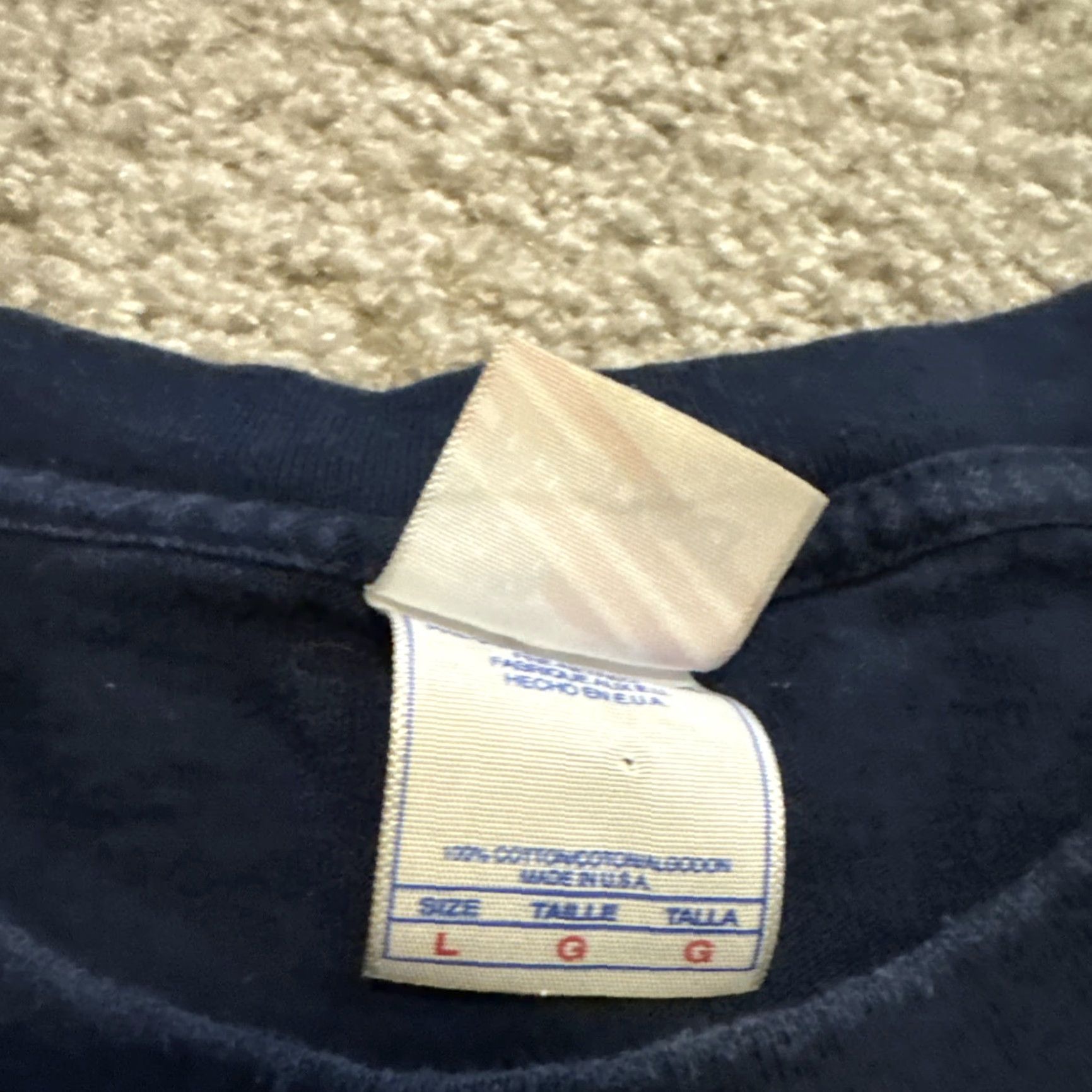 Vintage VINTAGE USPS Simpler Way To Ship Y2K 2000s Graphic T-Shirt Murina Men M Blue Shirt Mens Size US M / EU 48-50 / 2 - 5 Thumbnail