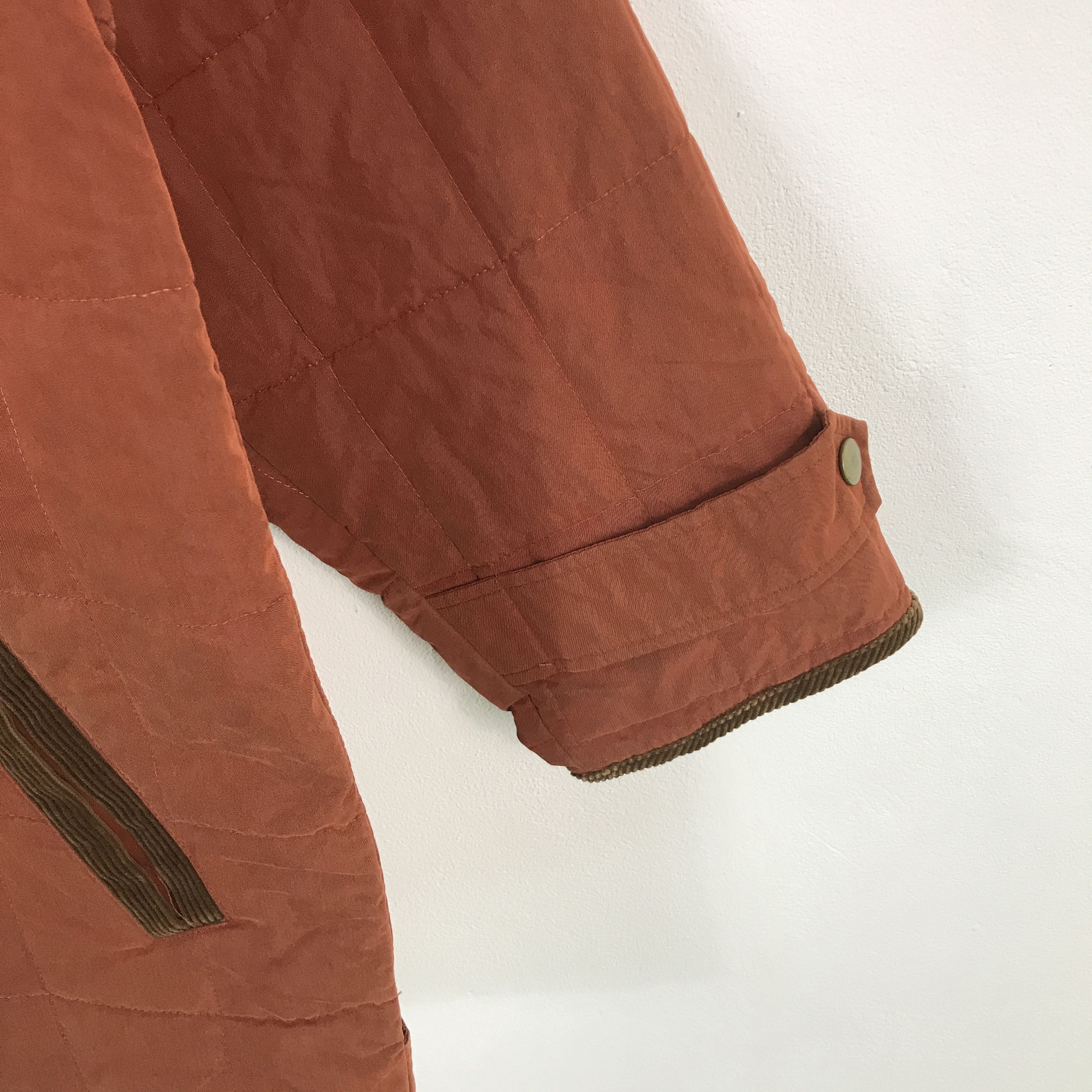 Lacoste × Vintage Vtg Lacoste Snap Button Collar Corduroy jacket Size US XL / EU 56 / 4 - 6 Thumbnail