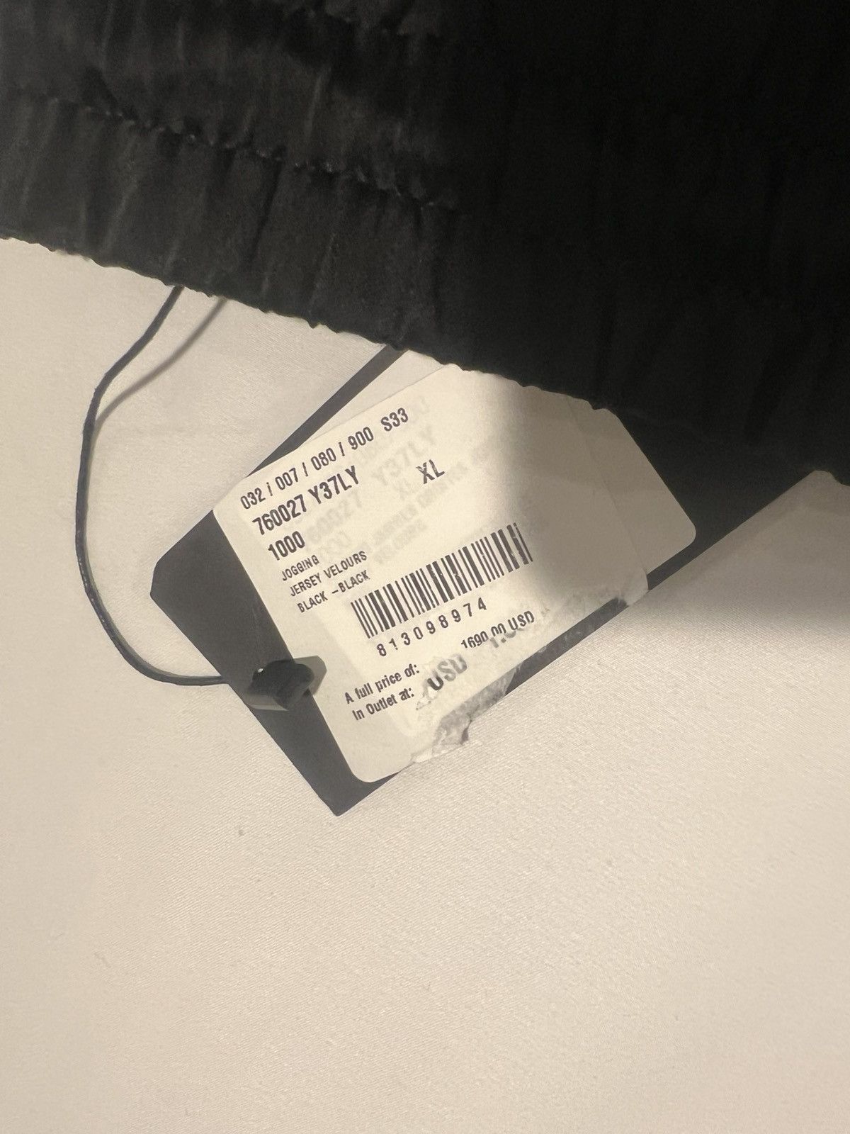 Saint Laurent Paris Saint Laurent velour joggers. XL. $1690 Size US 36 / EU 52 - 9 Thumbnail