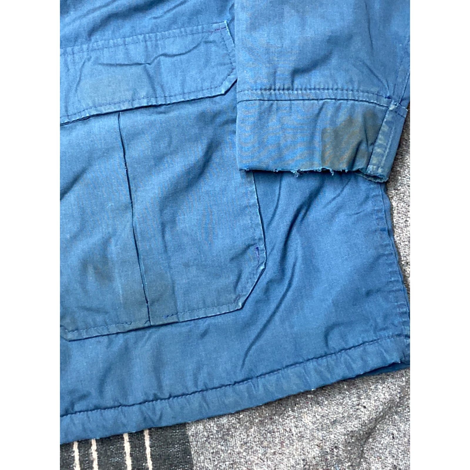 Vintage VINTAGE Woolrich puffer jacket Coat Men XL Blue Insulated Winter Zip Button 1960s Size US XL / EU 56 / 4 - 3 Thumbnail