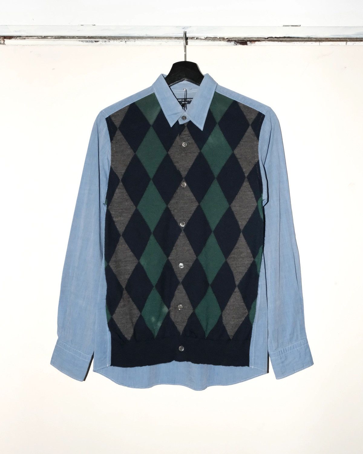 Comme des Garcons Homme COMME DES GARCONS HOMME ARGYLE WOOL PATCHES Size US XS / EU 42 / 0 - 1 Thumbnail