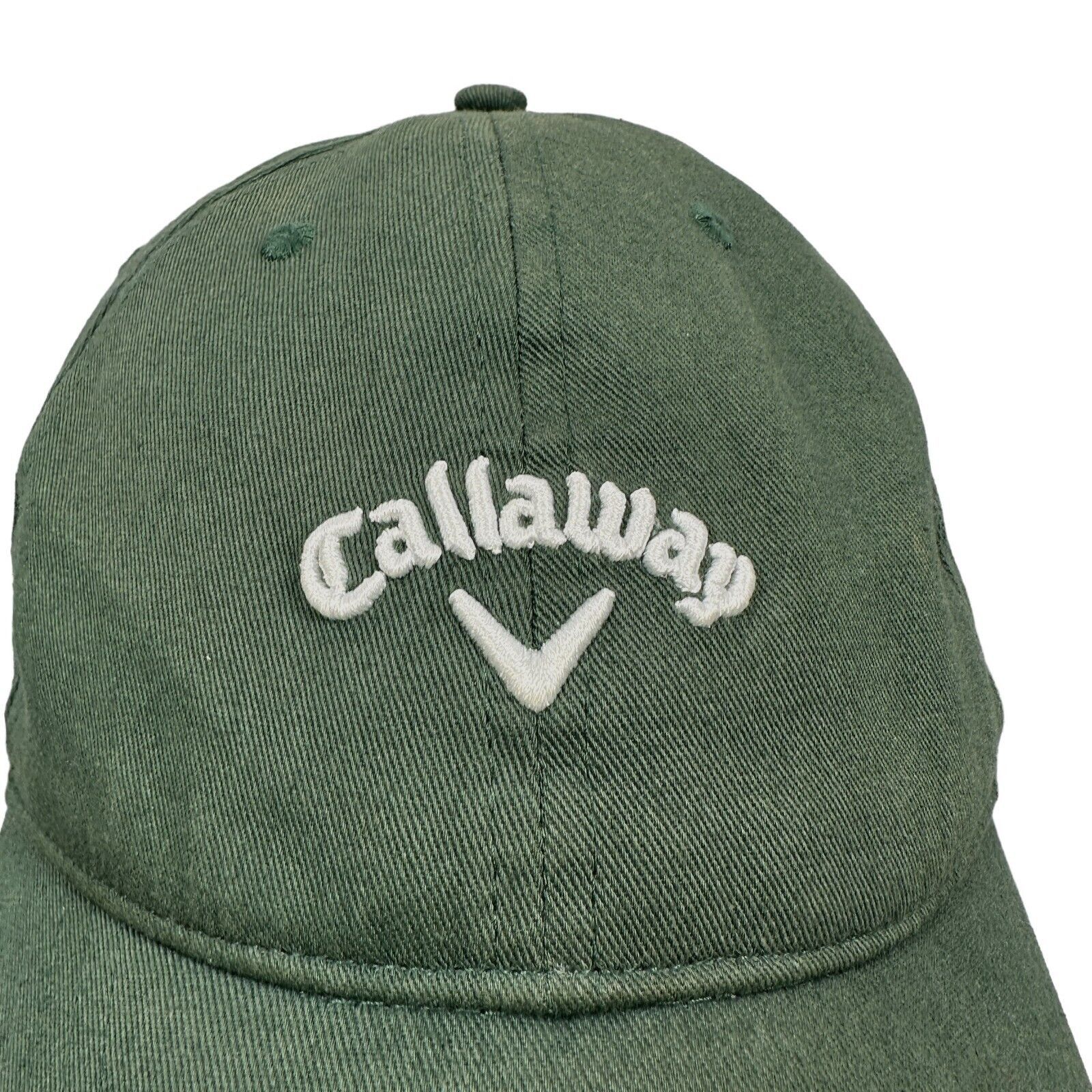 Callaway Callaway Dad Golf Hat Men Green Cotton Riverton Country Club Size ONE SIZE - 2 Thumbnail