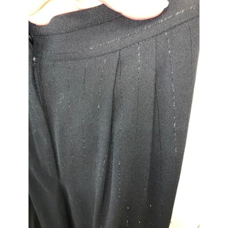 JH Collectibles JH Collectibles Women's Black Pinstripe PantSuit Set Size 10 Size 32" / US 10 / IT 46 - 7 Thumbnail