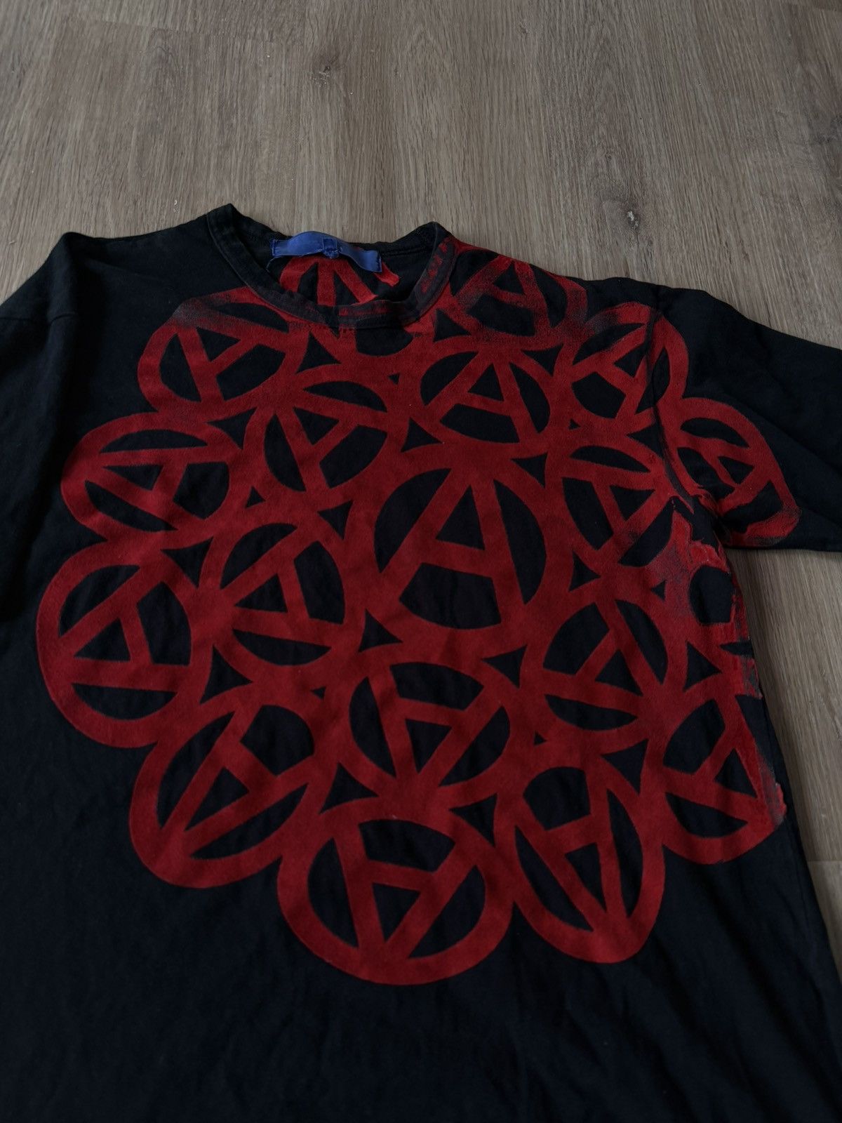 Comme des Garcons COMME DES GARCON X JUNYA WATANABE SS2004 ANARCHY TEE Size US S / EU 44-46 / 1 - 2 Thumbnail