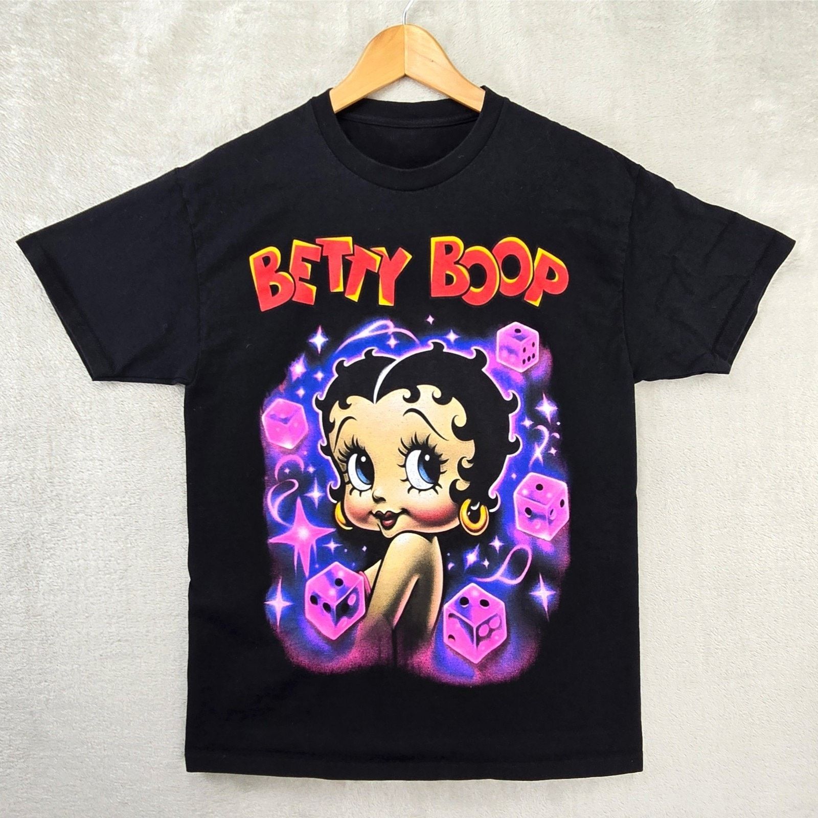 Other Betty Boop Shirt Medium Black Dice Retro Vintage Cartoon Size US M / EU 48-50 / 2 - 1 Thumbnail