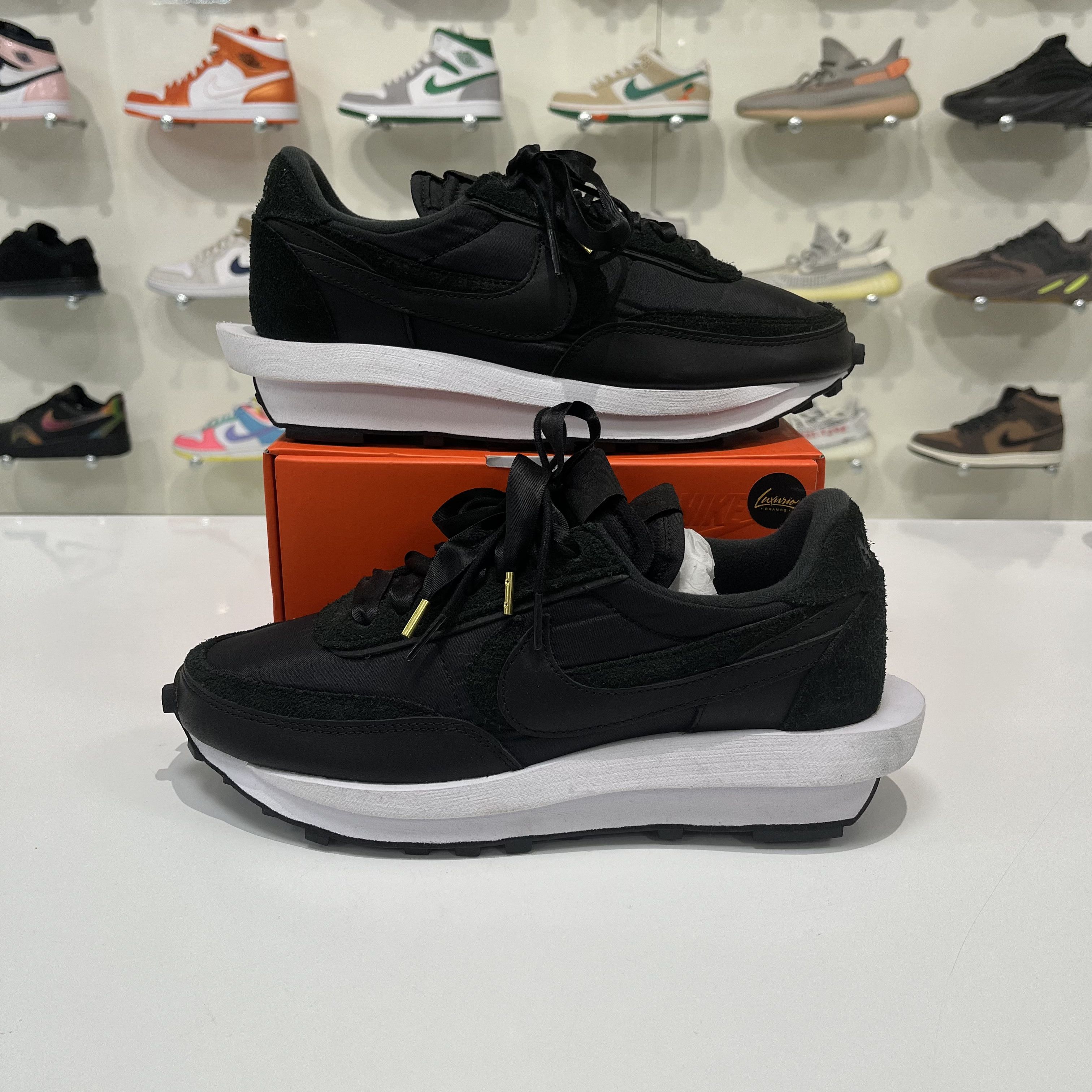 Nike Nike LD Waffle Sacai Black Nylon Size US 8.5 / EU 41-42 - 1 Thumbnail