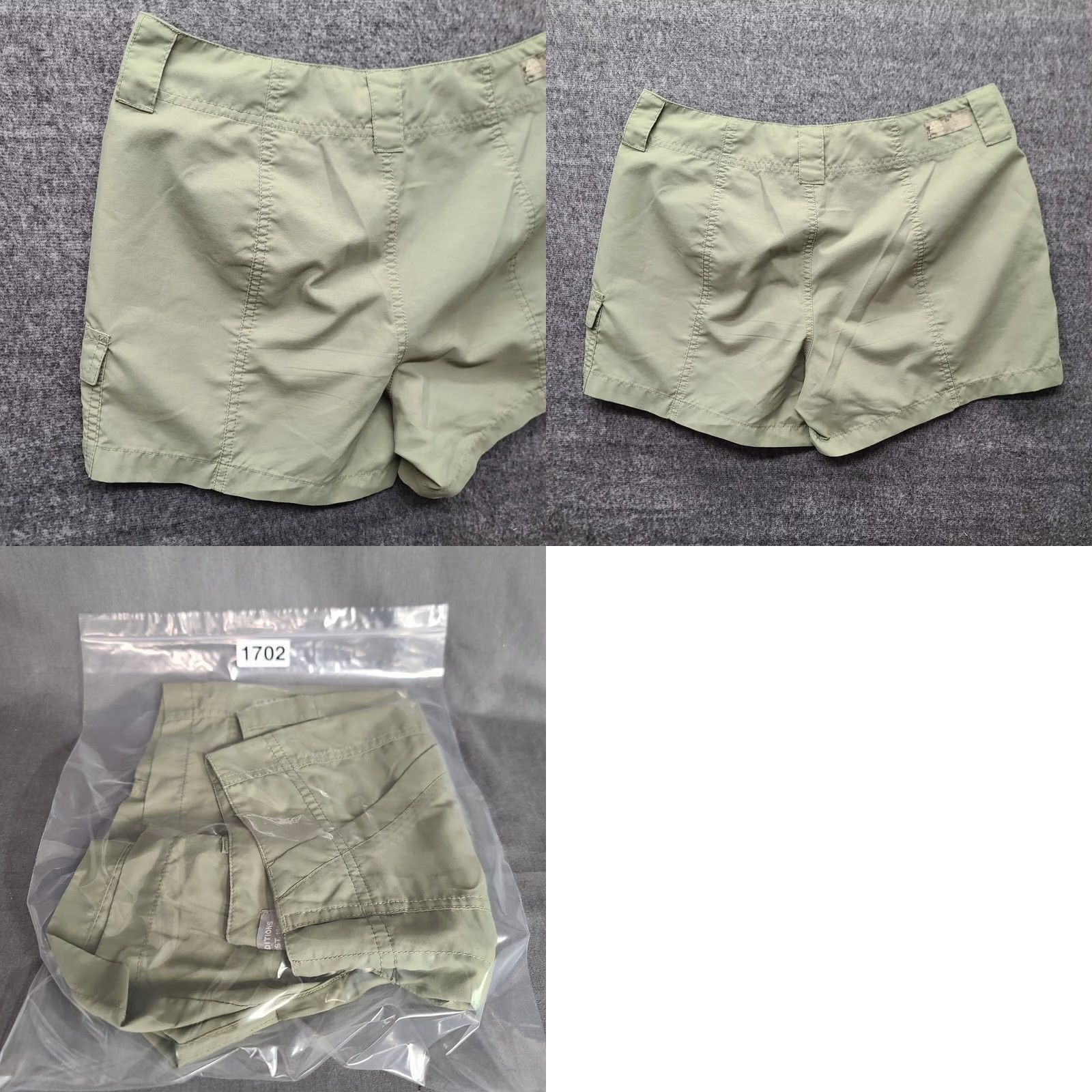 Nike ACG Nike ACG Shorts Women Cargo Outdoors Hiking Casual Comfort Green 4 Solid Lightweight Breathable Pockets Size 27" / US 4 / IT 40 - 9 Thumbnail