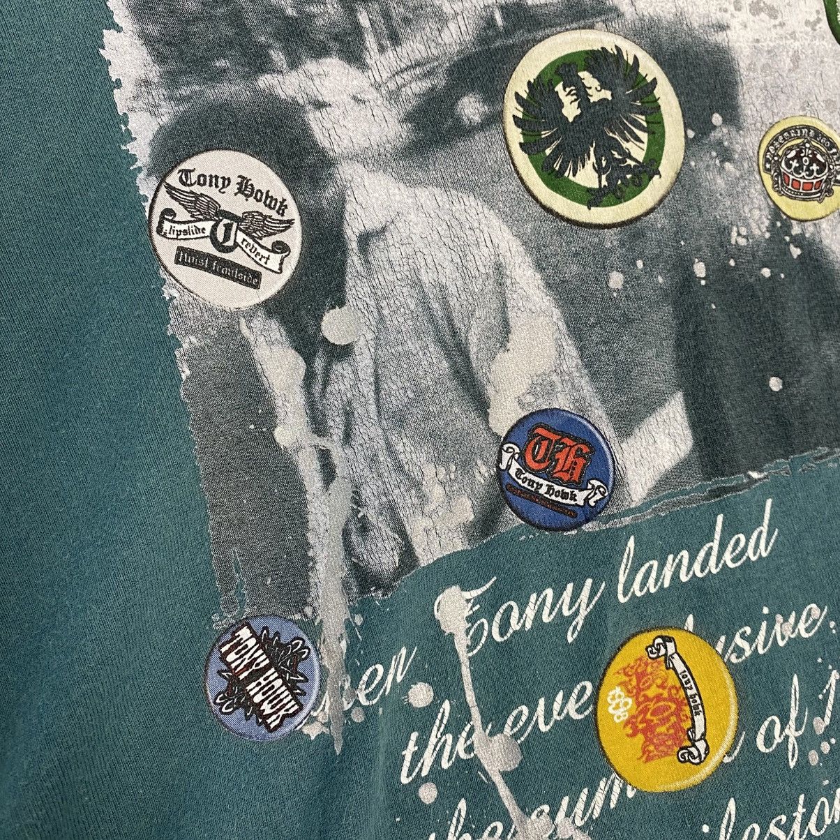 If Six Was Nine × Santa Cruz Skateboards × Tony Hawk Tony Hawk logo & script tshirt Size US L / EU 52-54 / 3 - 4 Thumbnail