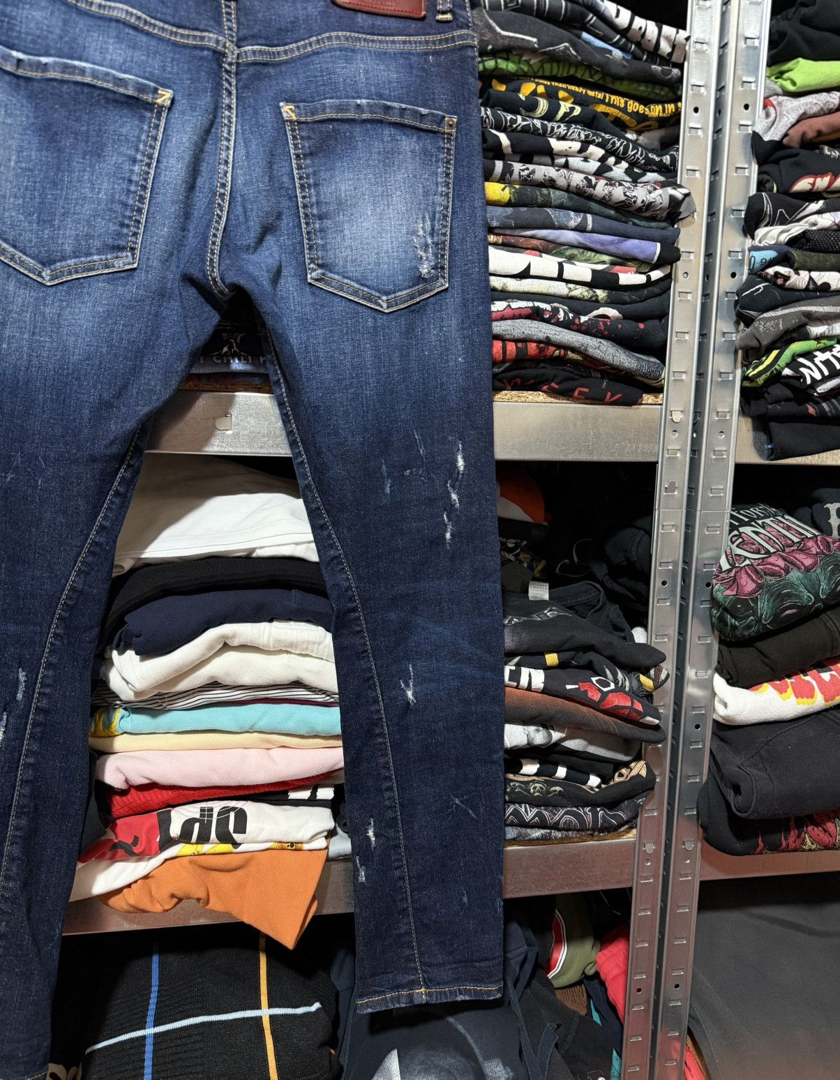 Dsquared2 Rare Luxury Dsquared2 Distressed Thrashed Jeans Y2K Hype 46 Size US 30 / EU 46 - 13 Thumbnail