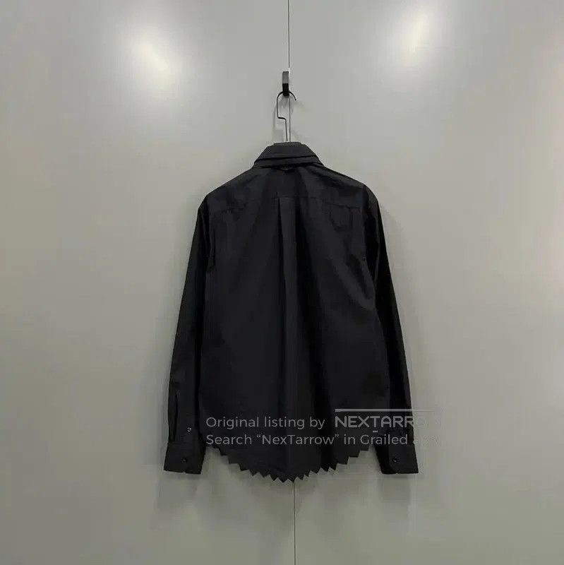 Louis Vuitton Louis Vuitton Black Cotton Long Sleeve Shirt . Size S / US 4 / IT 40 - 2 Thumbnail