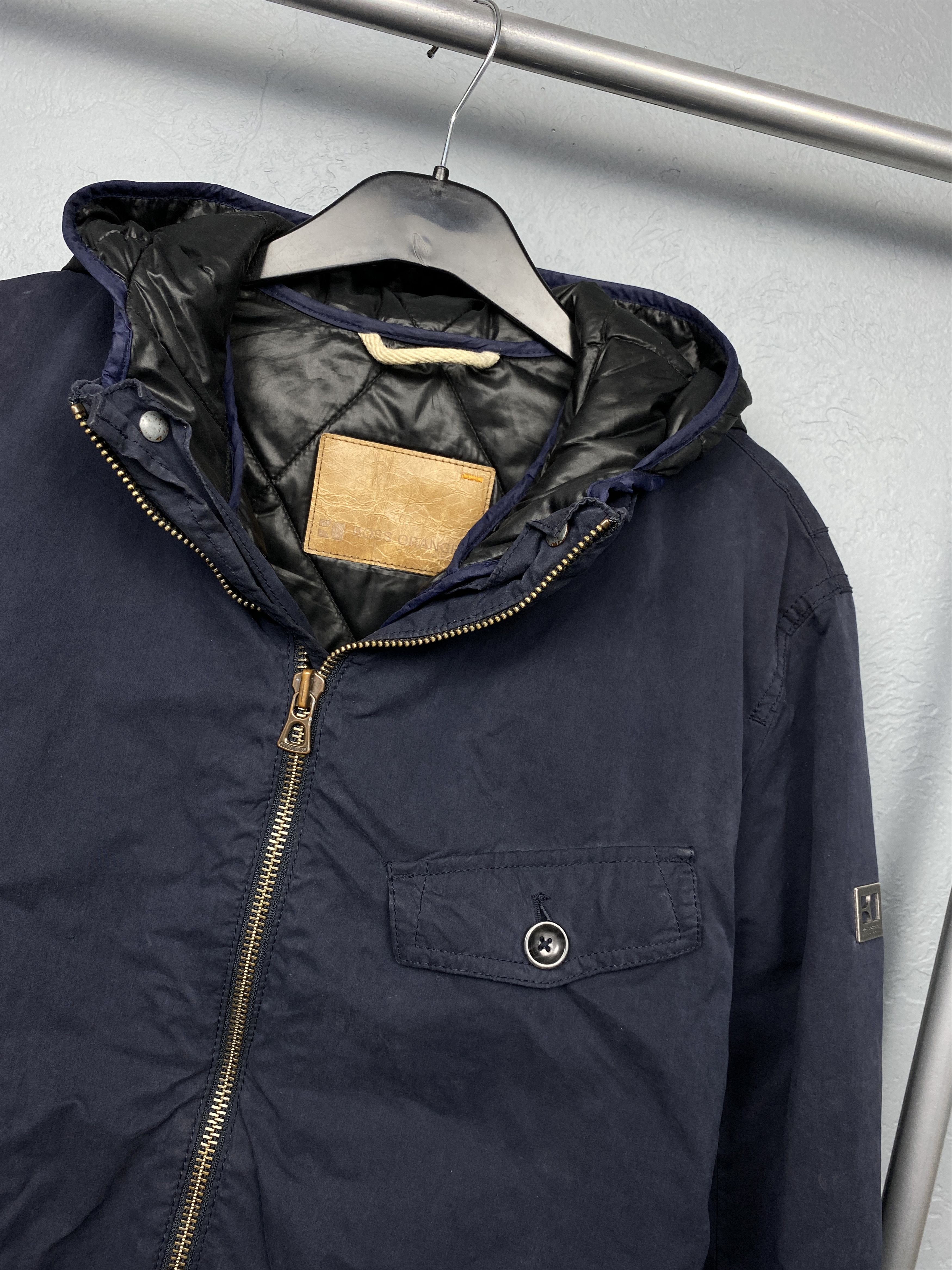 Hugo Boss × Vintage Hugo Boss Orange Vintage Mens 3 in 1 Jacket with lining Size US L / EU 52-54 / 3 - 2 Thumbnail