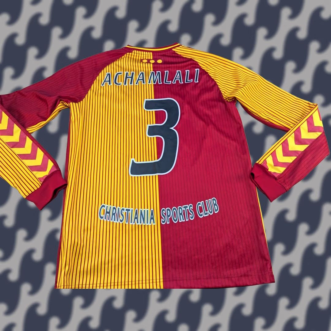 Hummel Hummel Football Jersey Mens Size S Home Adult Christania Sports Club 2016-2017 Multicolor Polyester Quick Dry Long Sleeve Jersey Size US S / EU 44-46 / 1 - 1 Thumbnail