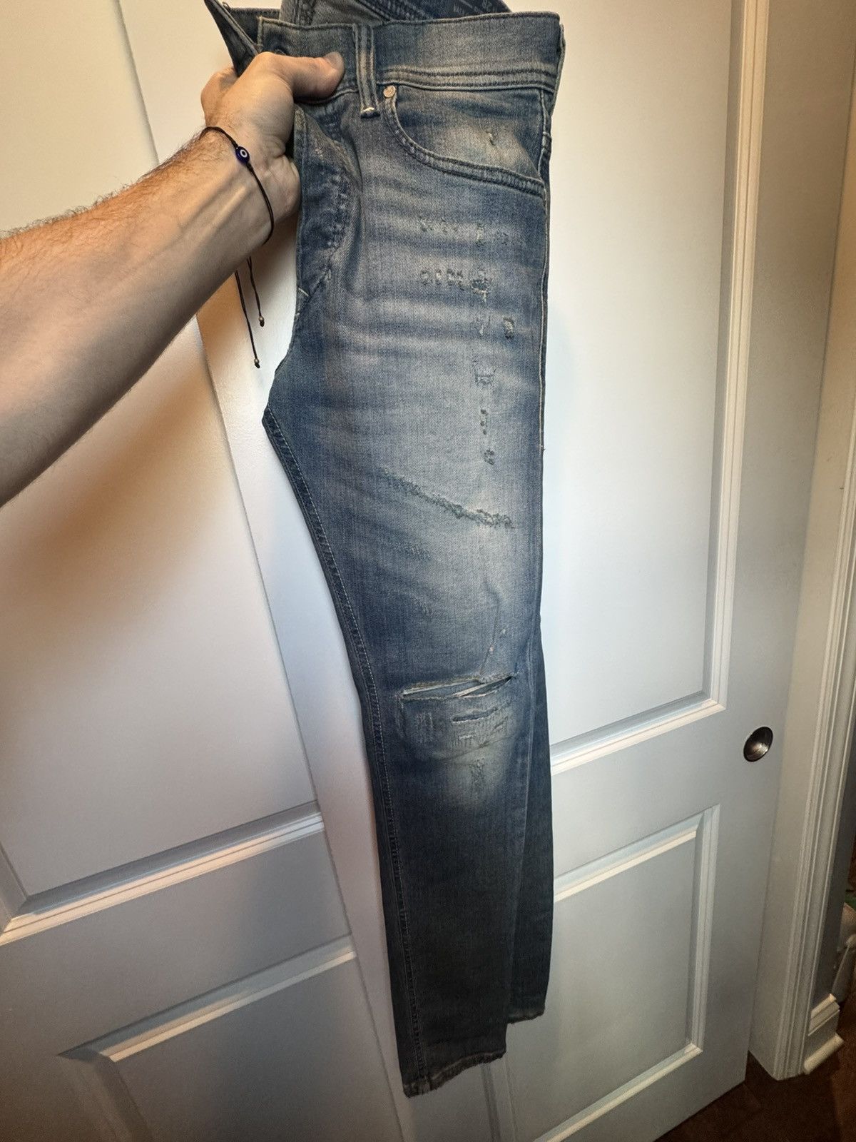 Diesel DIESEL denim jeans with small rips Size US 28 / EU 44 - 6 Thumbnail