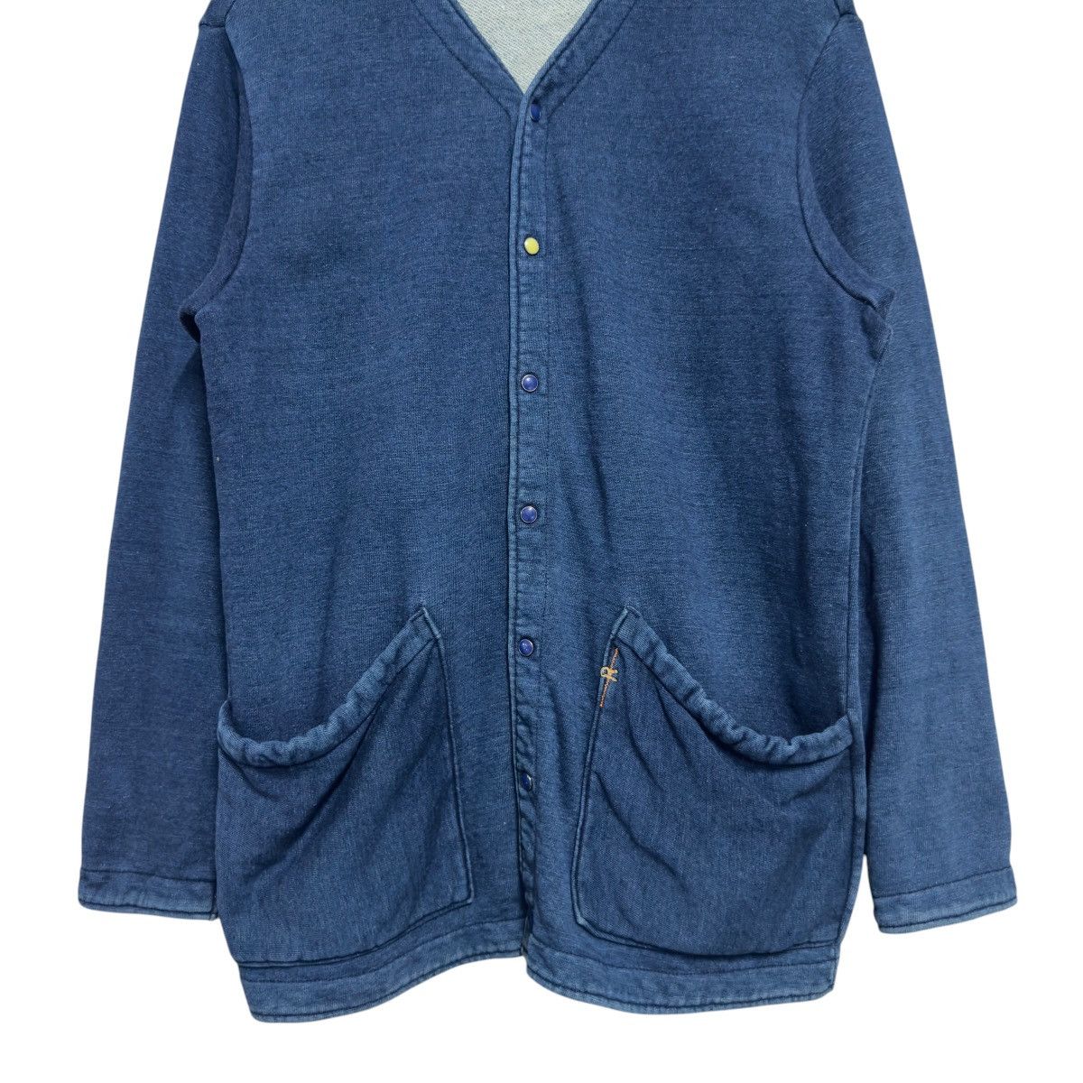 45rpm 45rpm Indigo Dyed Sweat Cardigan Size US M / EU 48-50 / 2 - 9 Thumbnail