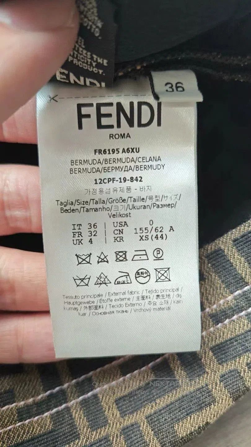 Fendi fendi ff monogram print shorts. Size US 36 / EU 52 - 6 Thumbnail