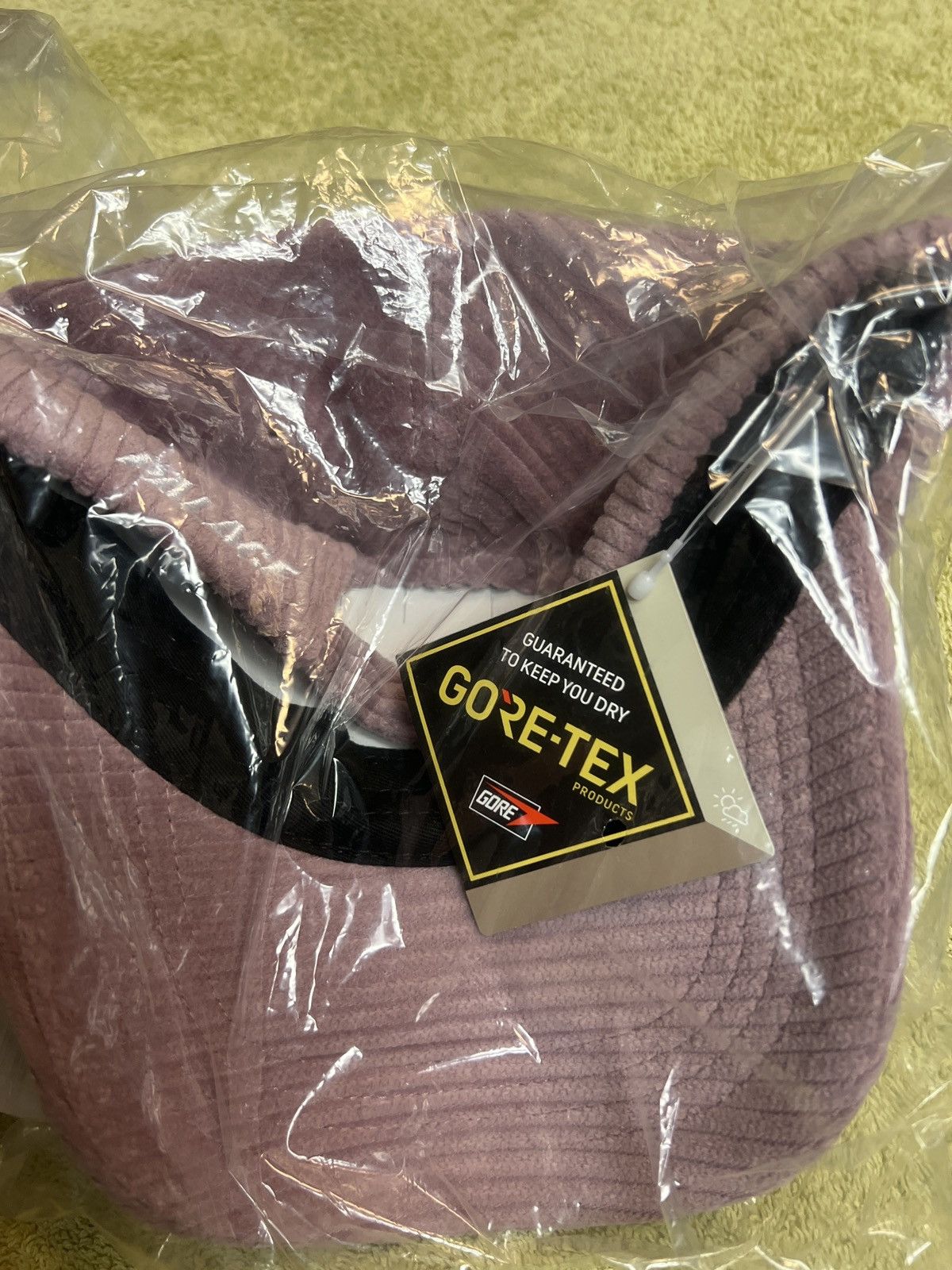 Palace Palace Goretex Cord P Hat Adjustable Pink Size ONE SIZE - 2 Thumbnail