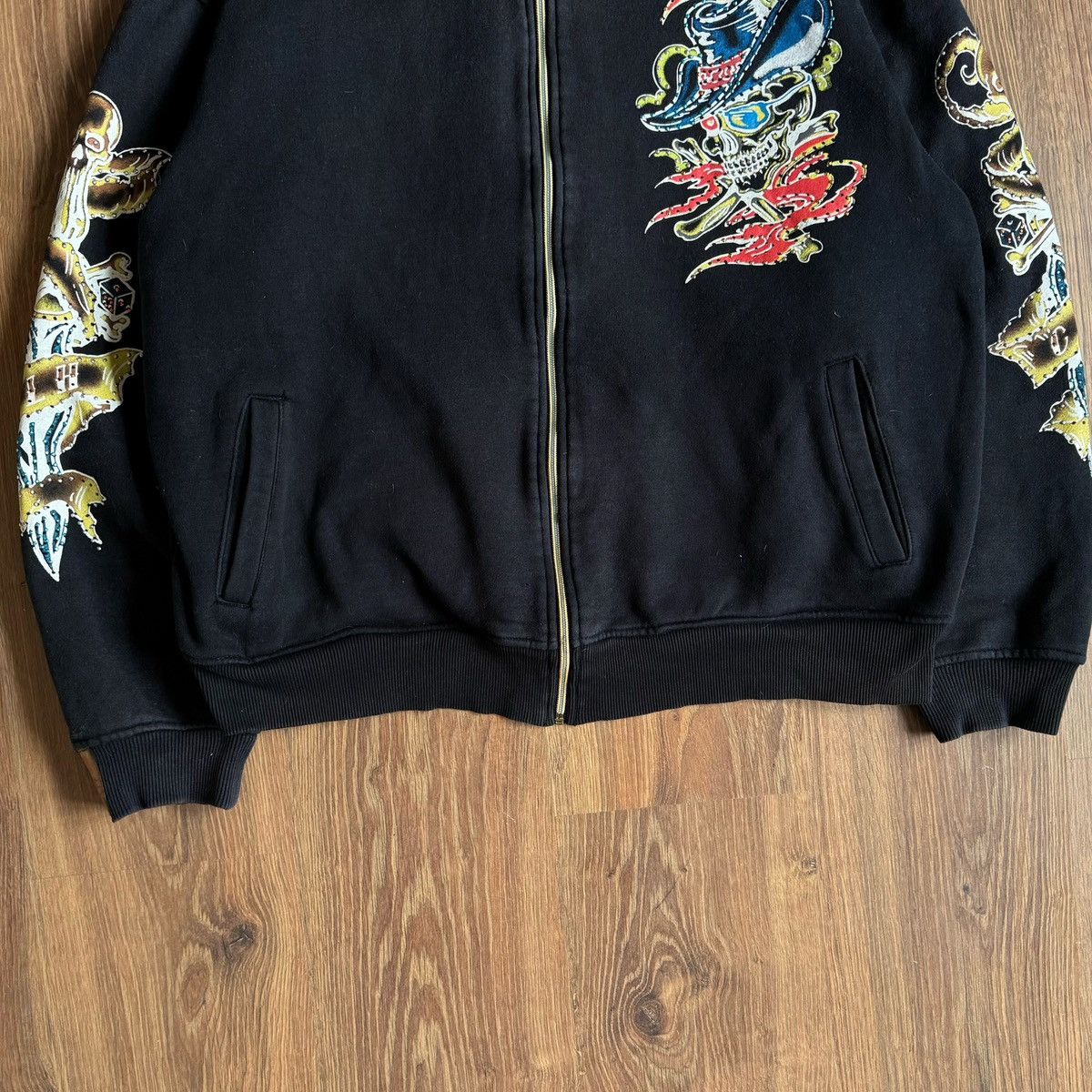 Band Tees × Vintage CLH Creating Limitless Heights Skull Print Hoodie Streetwear Size US M / EU 48-50 / 2 - 4 Thumbnail