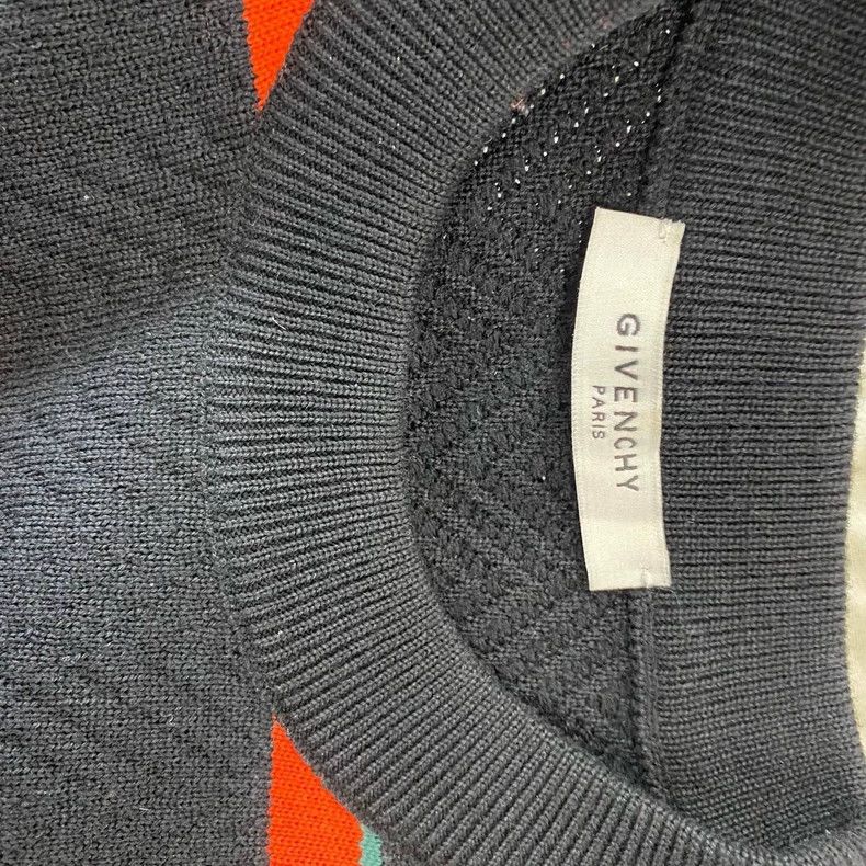 Givenchy Givenchy Colorful Striped Knit Sweater Round Neck, XS size Size US XS / EU 42 / 0 - 3 Thumbnail